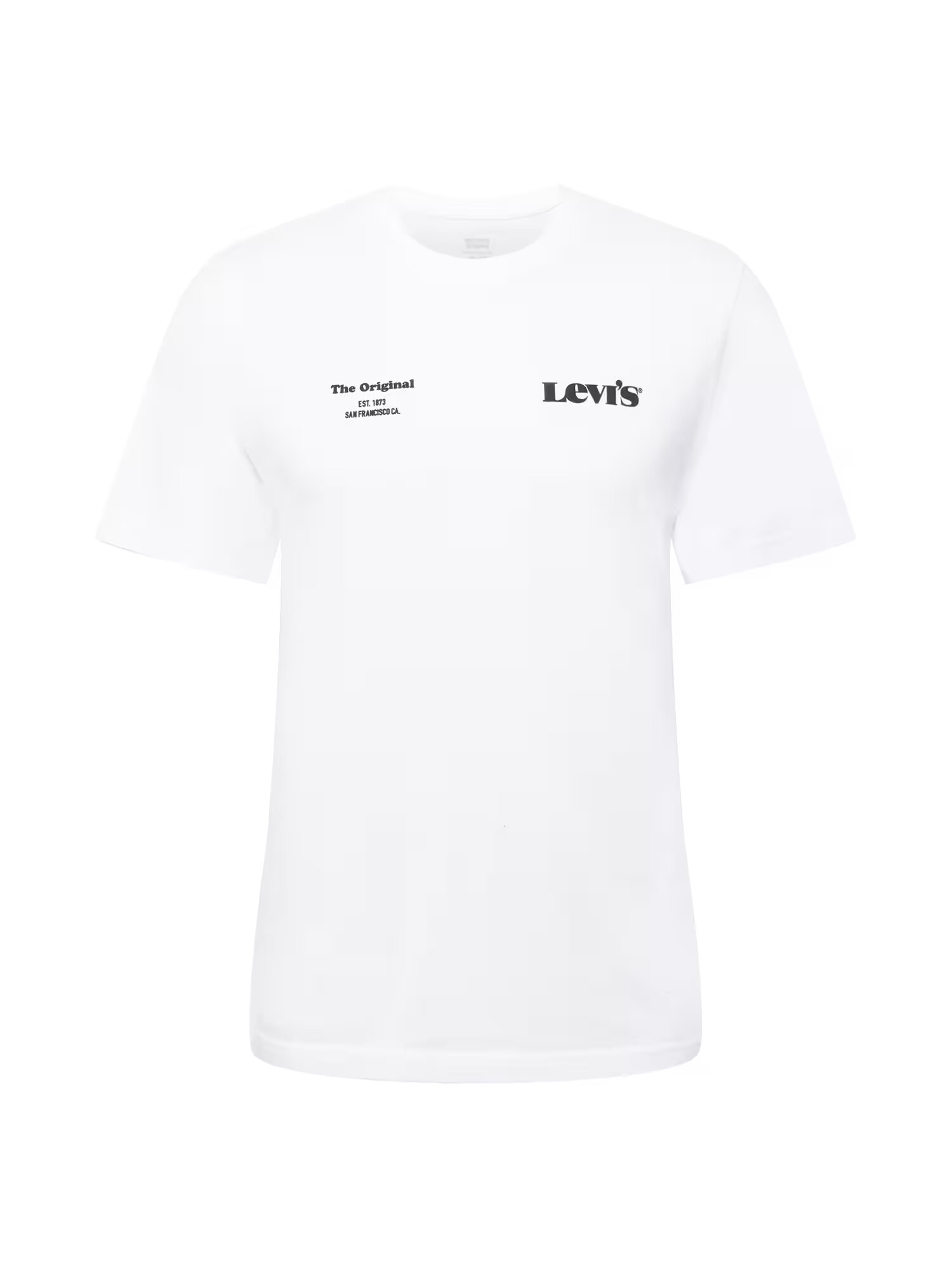 LEVI'S Majica črna / bela - Pepit.si