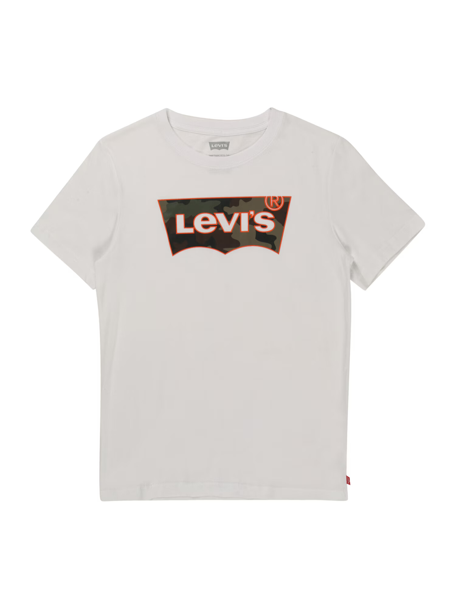 LEVI'S Majica bela / oranžna / kaki - Pepit.si