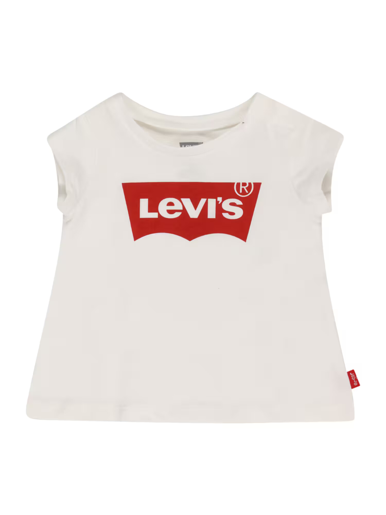 LEVI'S Majica bela / rdeča - Pepit.si