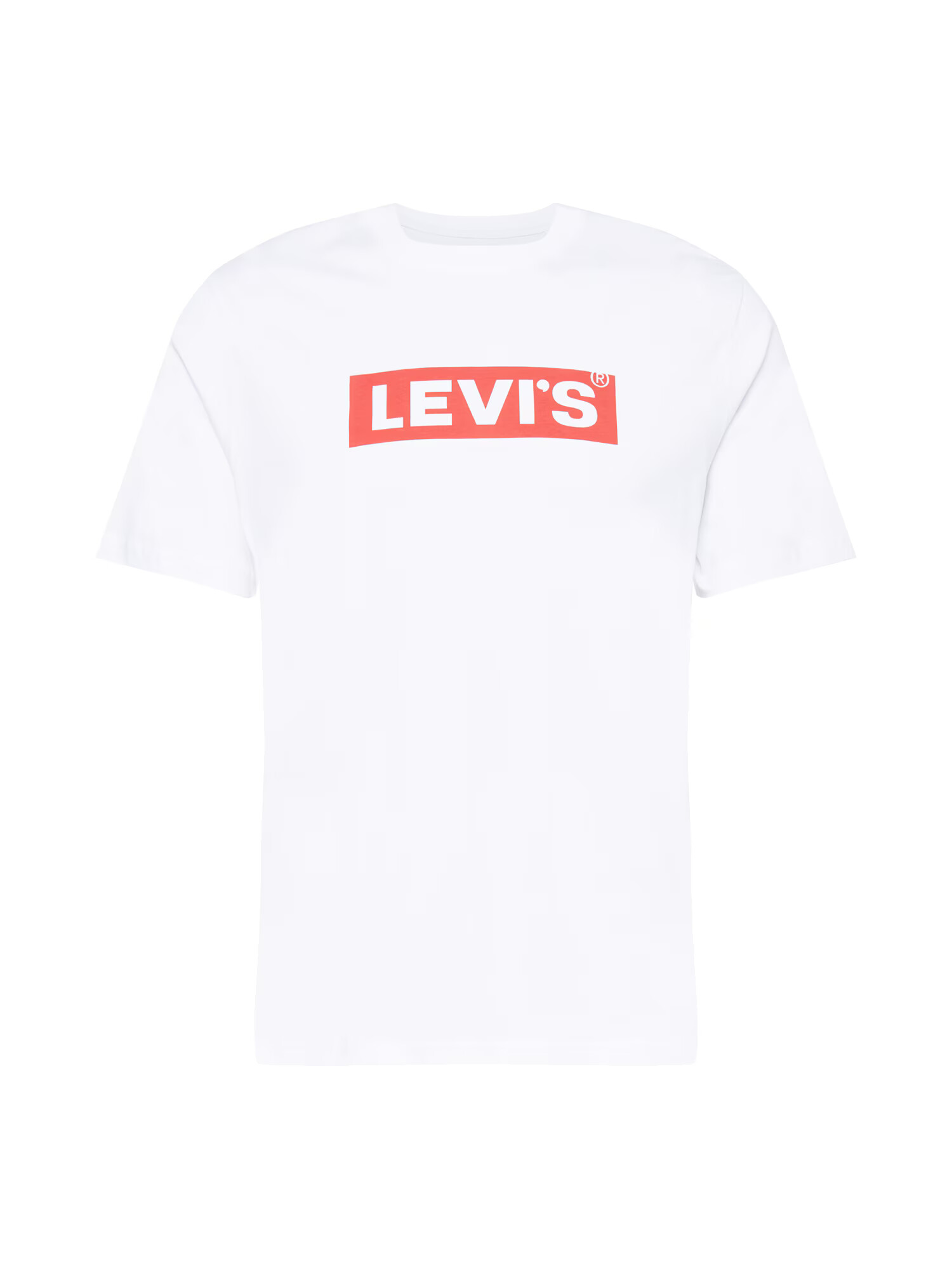 LEVI'S Majica 'SS RELAXED FIT TEE NEUTRALS' rdeča / bela - Pepit.si