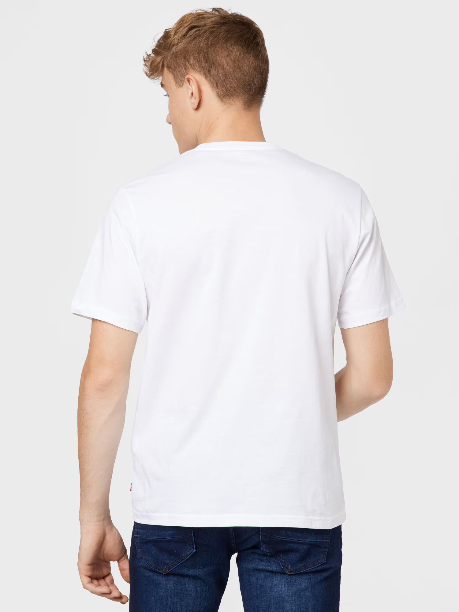 LEVI'S Majica 'SS RELAXED FIT TEE NEUTRALS' rdeča / bela - Pepit.si