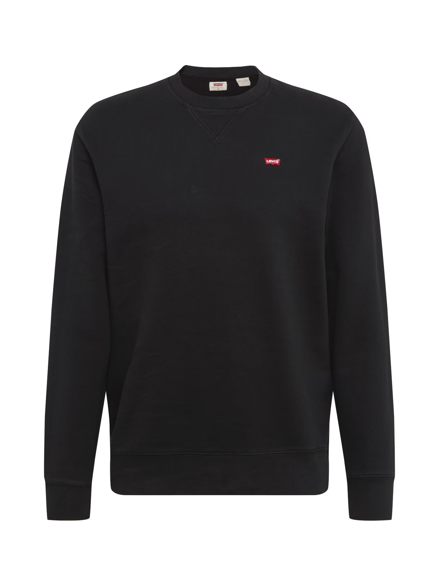 LEVI'S Majica 'NEW ORIGINAL CREW BLACKS' rdeča / črna / bela - Pepit.si