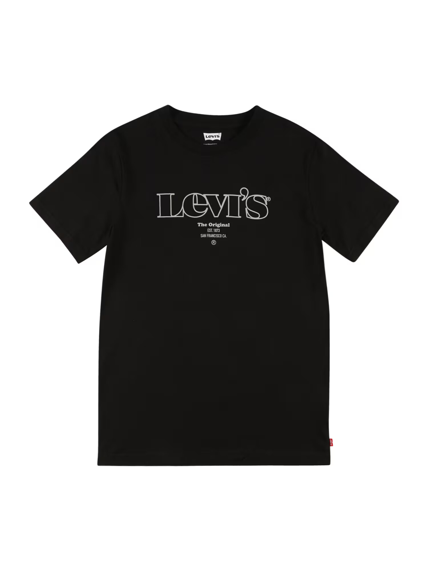 LEVI'S Majica črna / bela - Pepit.si