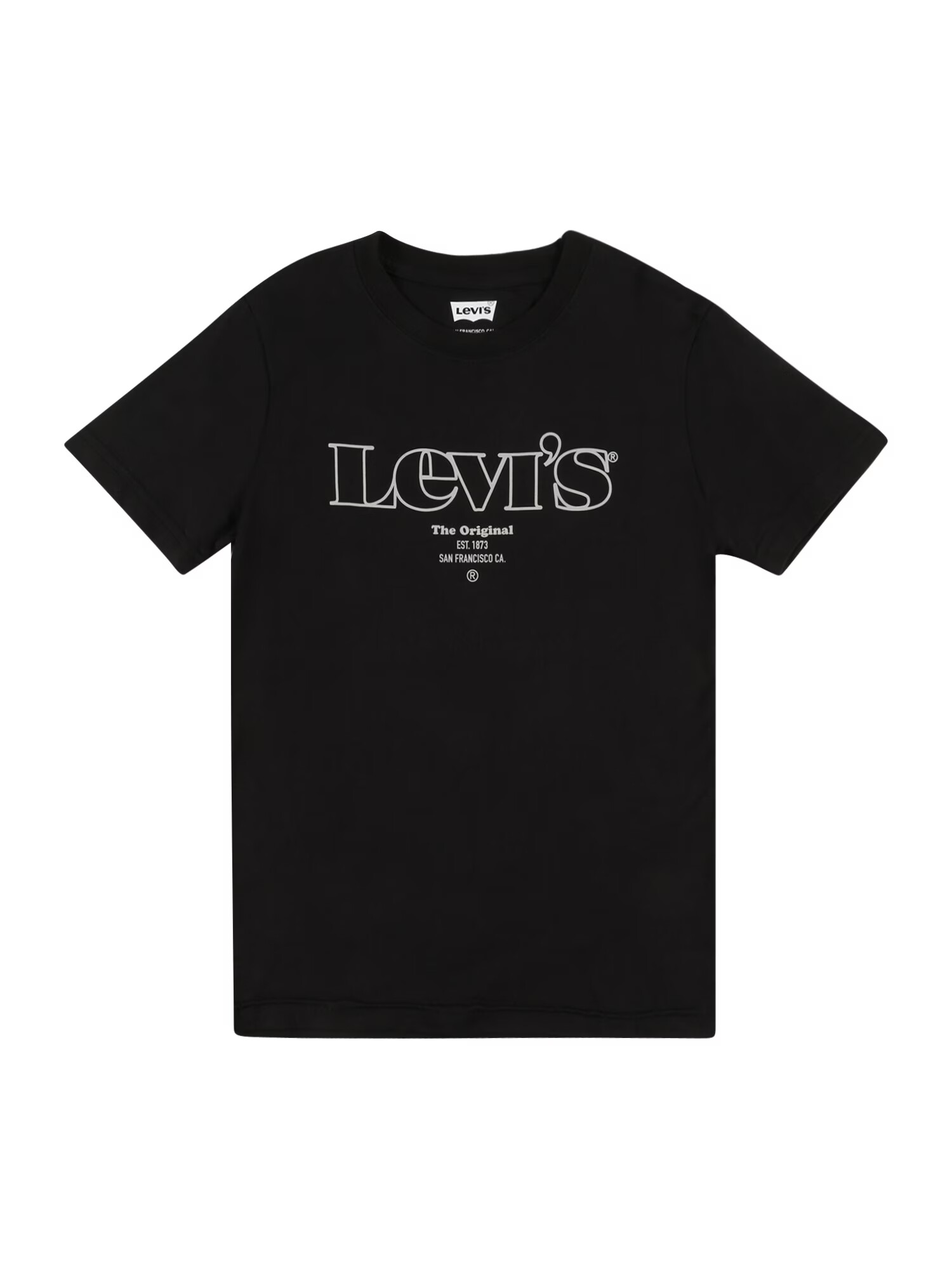 LEVI'S Majica črna / bela - Pepit.si