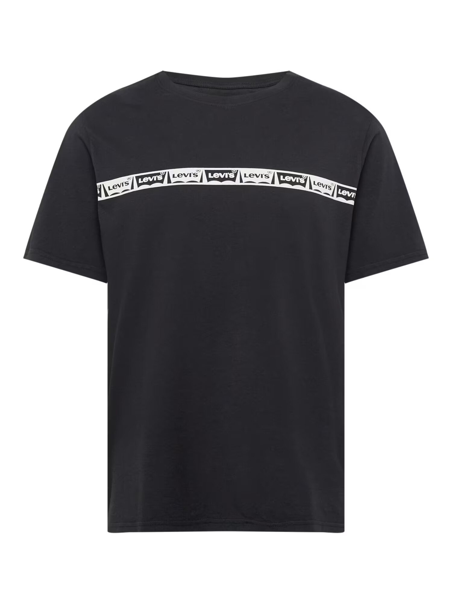 LEVI'S Majica 'SS RELAXED FIT TEE BLACKS' črna / bela - Pepit.si