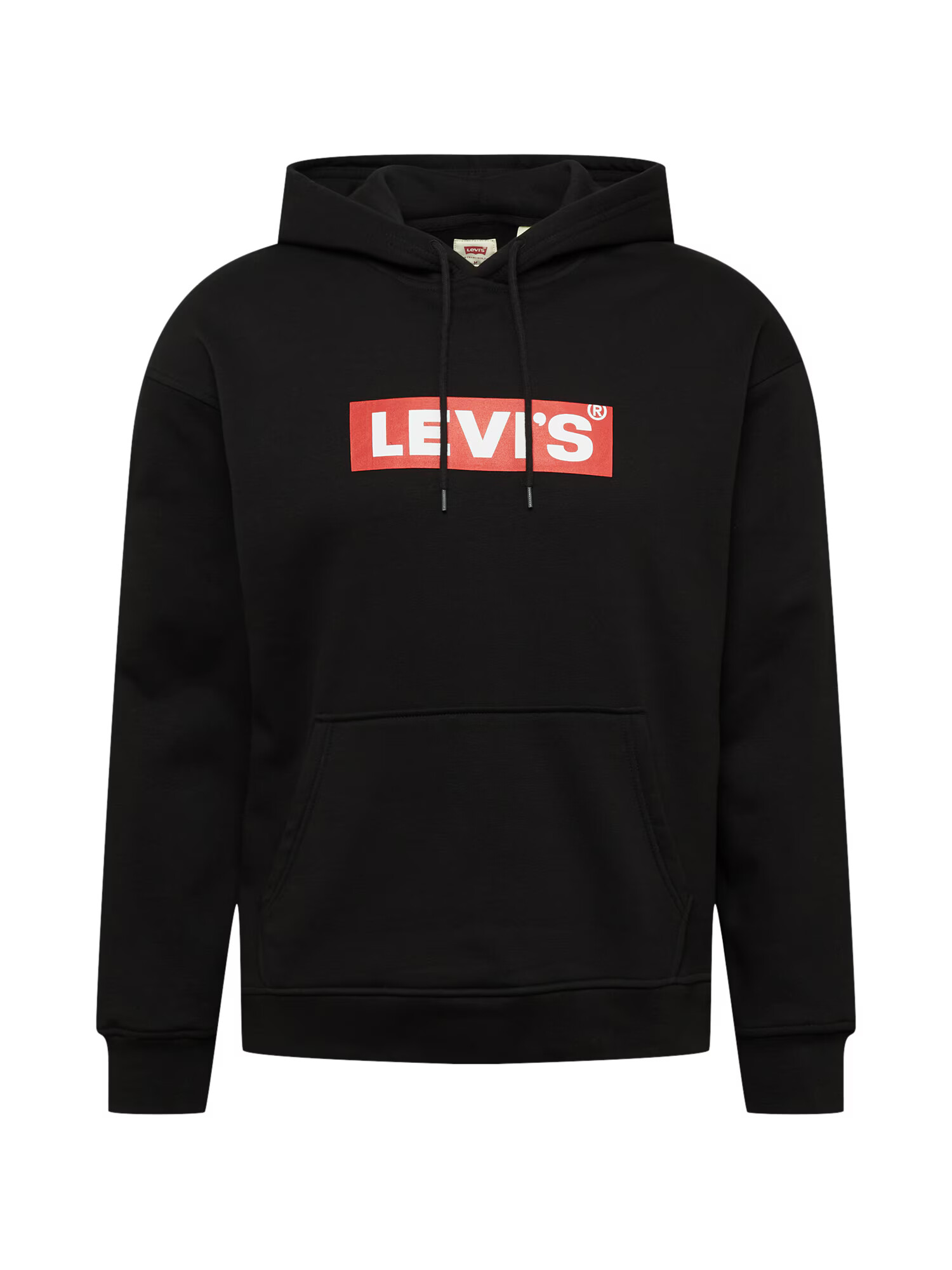 LEVI'S Majica črna / bela / grenada - Pepit.si