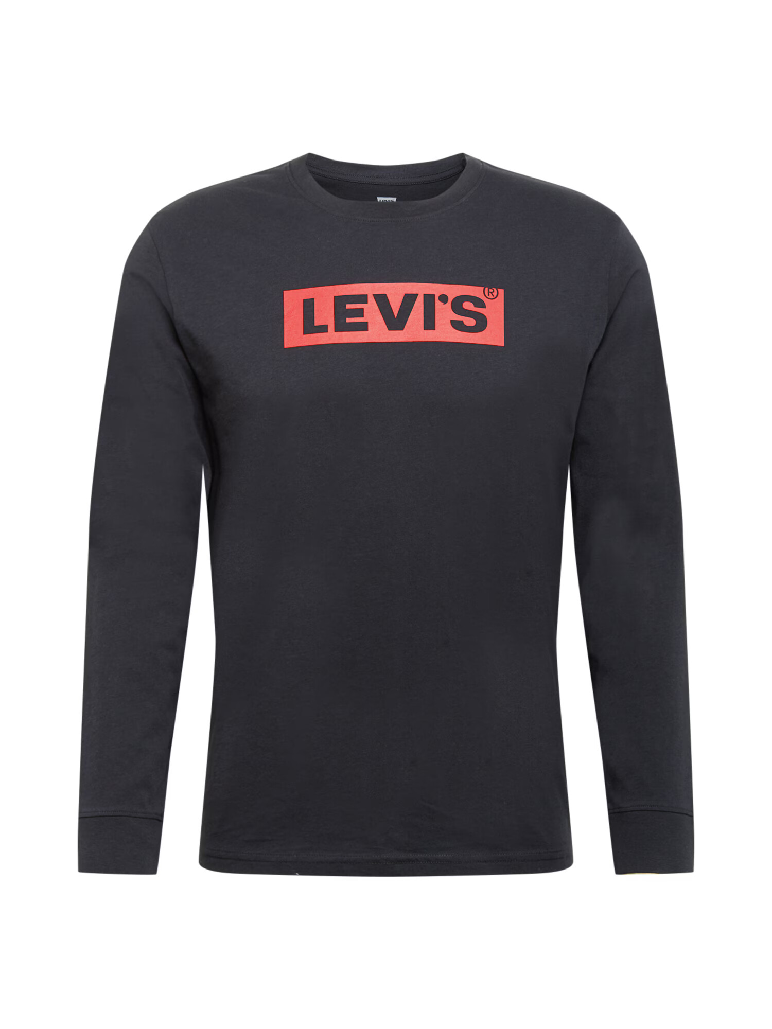 LEVI'S Majica 'RELAXED LS GRAPHIC TEE BLACKS' melona / črna - Pepit.si