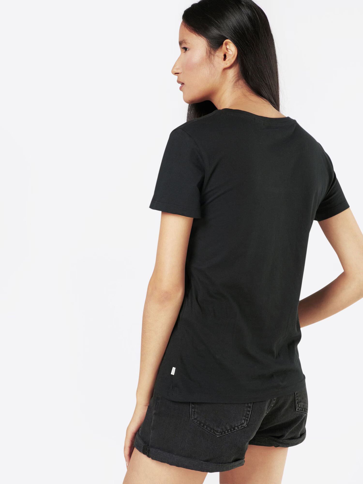 LEVI'S Majica 'THE PERFECT TEE BLACKS' rdeča / črna - Pepit.si