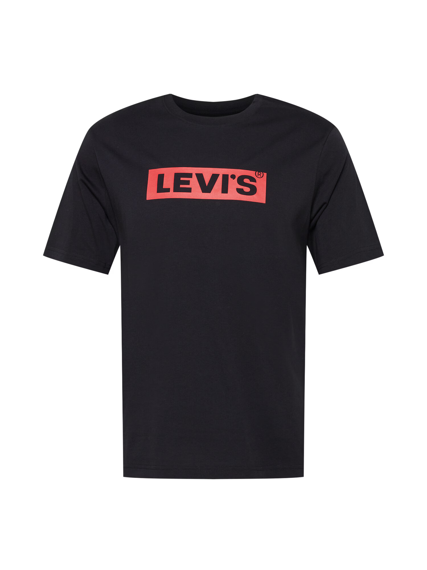 LEVI'S Majica 'SS RELAXED FIT TEE BLACKS' svetlo rdeča / črna - Pepit.si