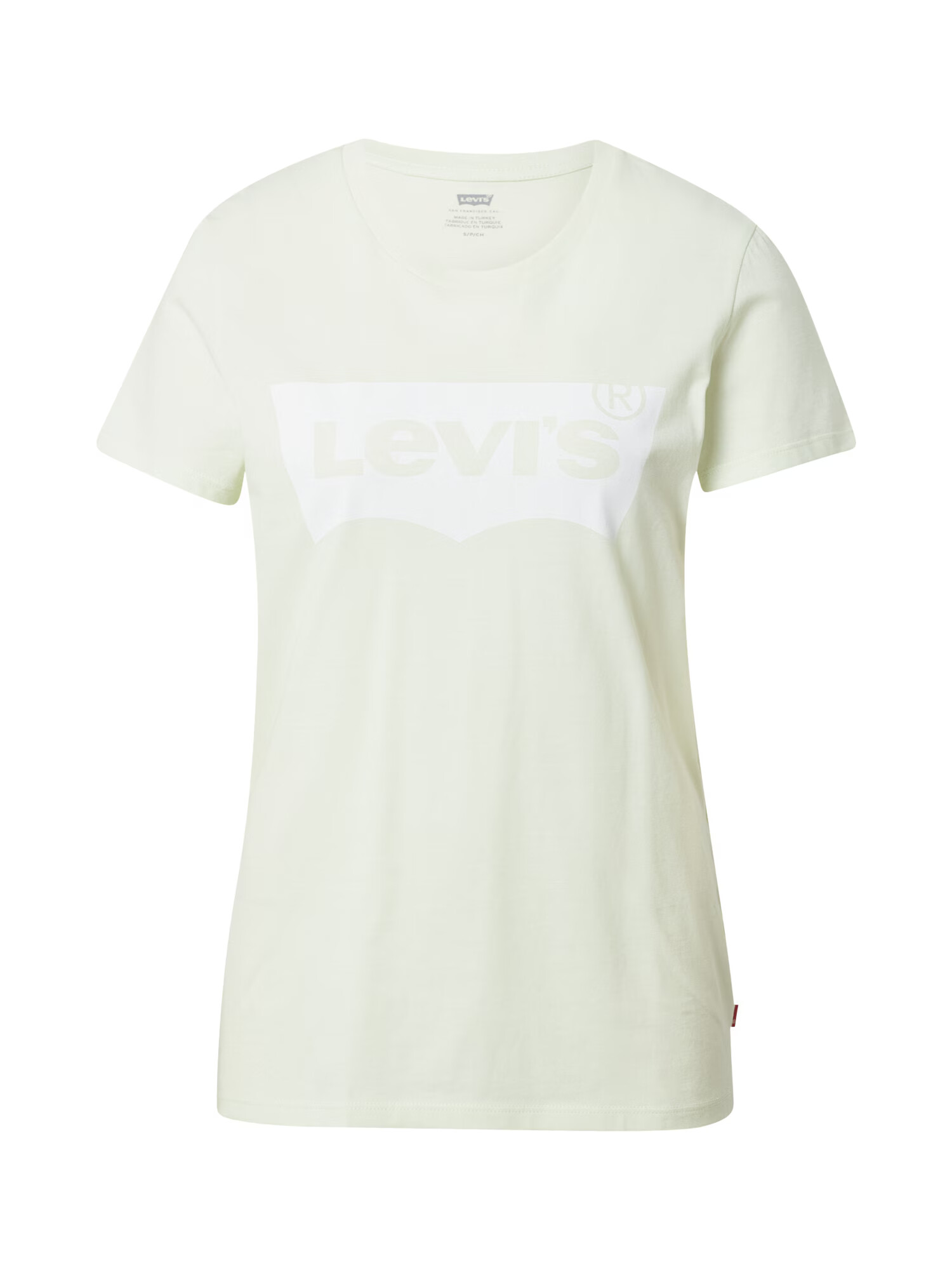 LEVI'S Majica 'LSE THE PERFECT TEE GREENS' dimno-siva / bela - Pepit.si