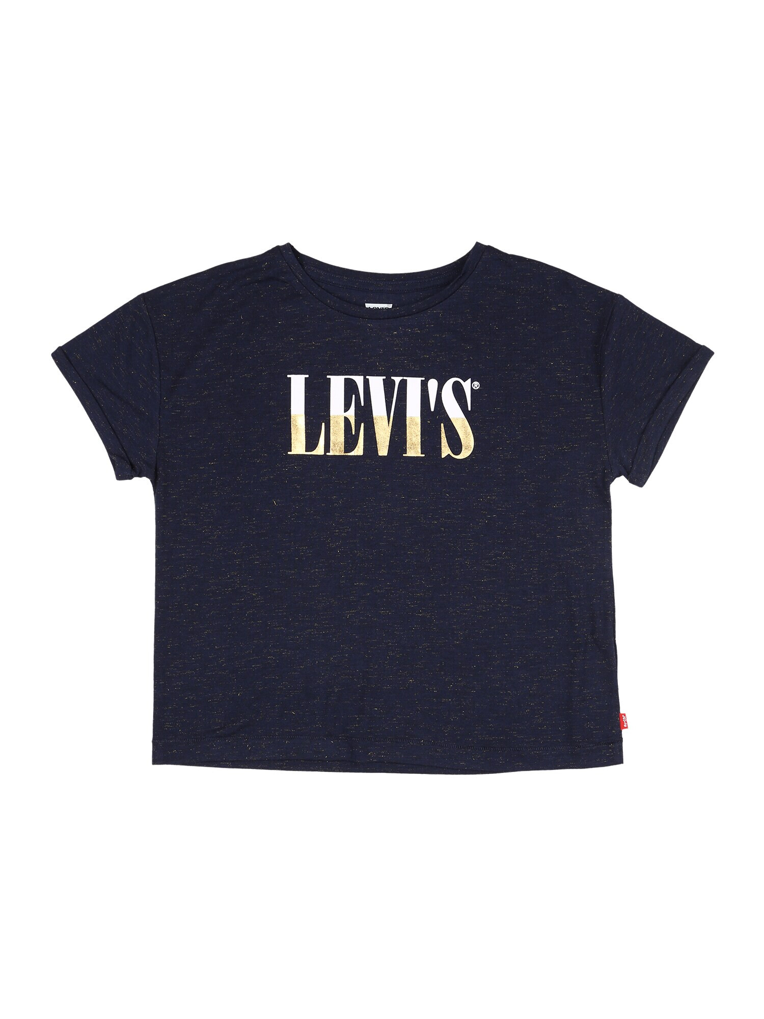 LEVI'S Majica marine / bela / gorčica - Pepit.si