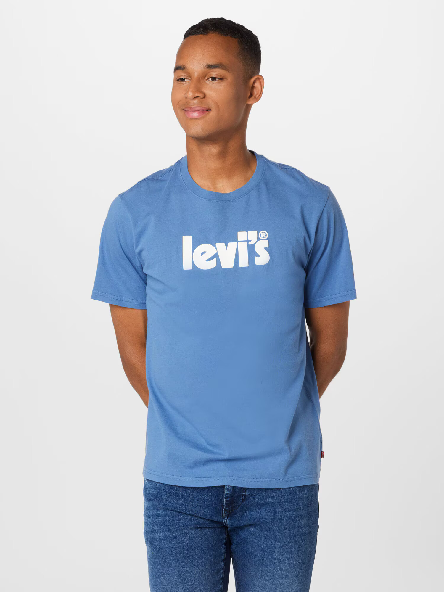 LEVI'S Majica modra / bela - Pepit.si