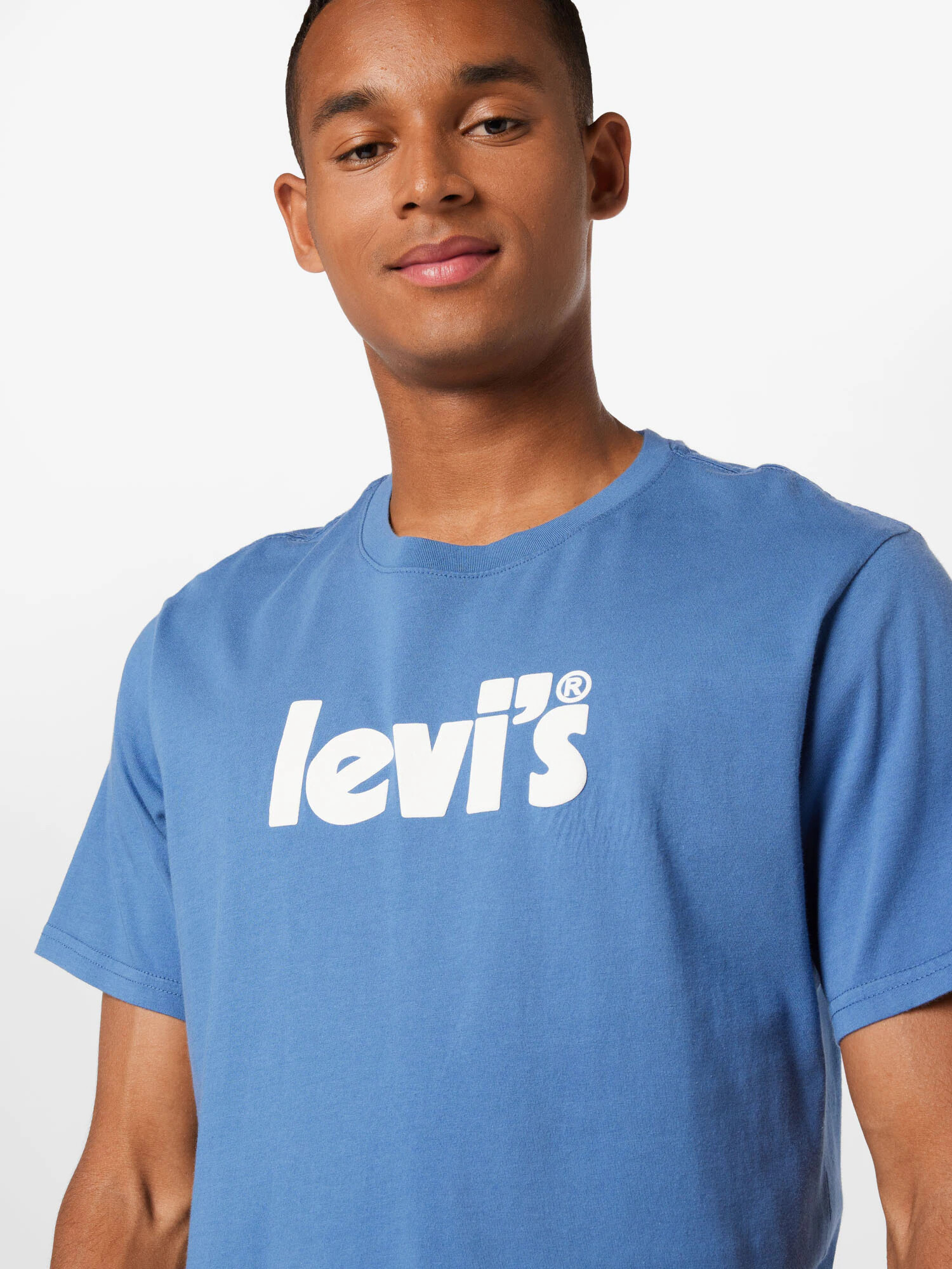 LEVI'S Majica modra / bela - Pepit.si