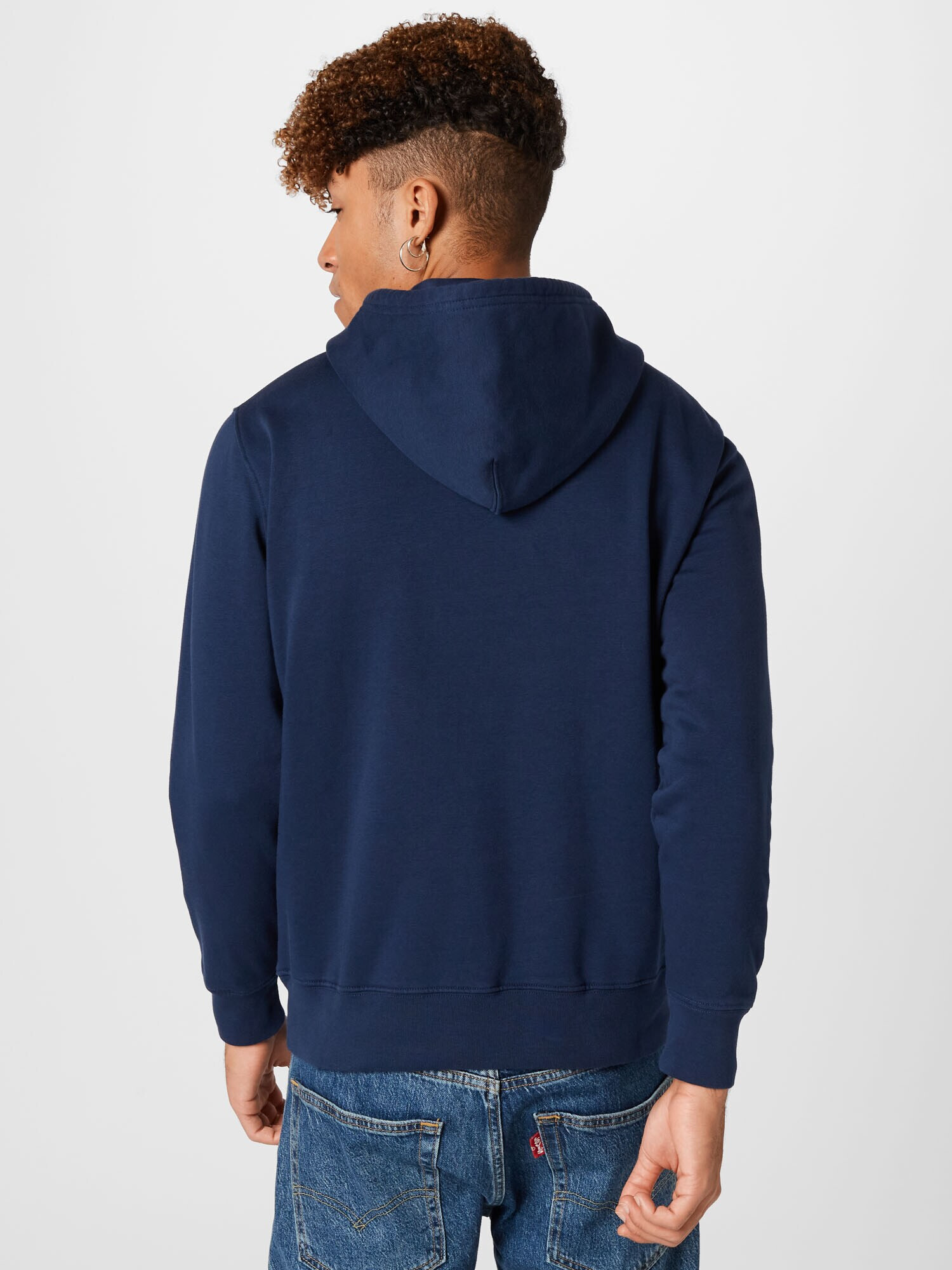 LEVI'S Majica 'STANDARD GRAPHIC HOODIE MULTI-COLOR' neonsko modra / temno modra / melona / bela - Pepit.si