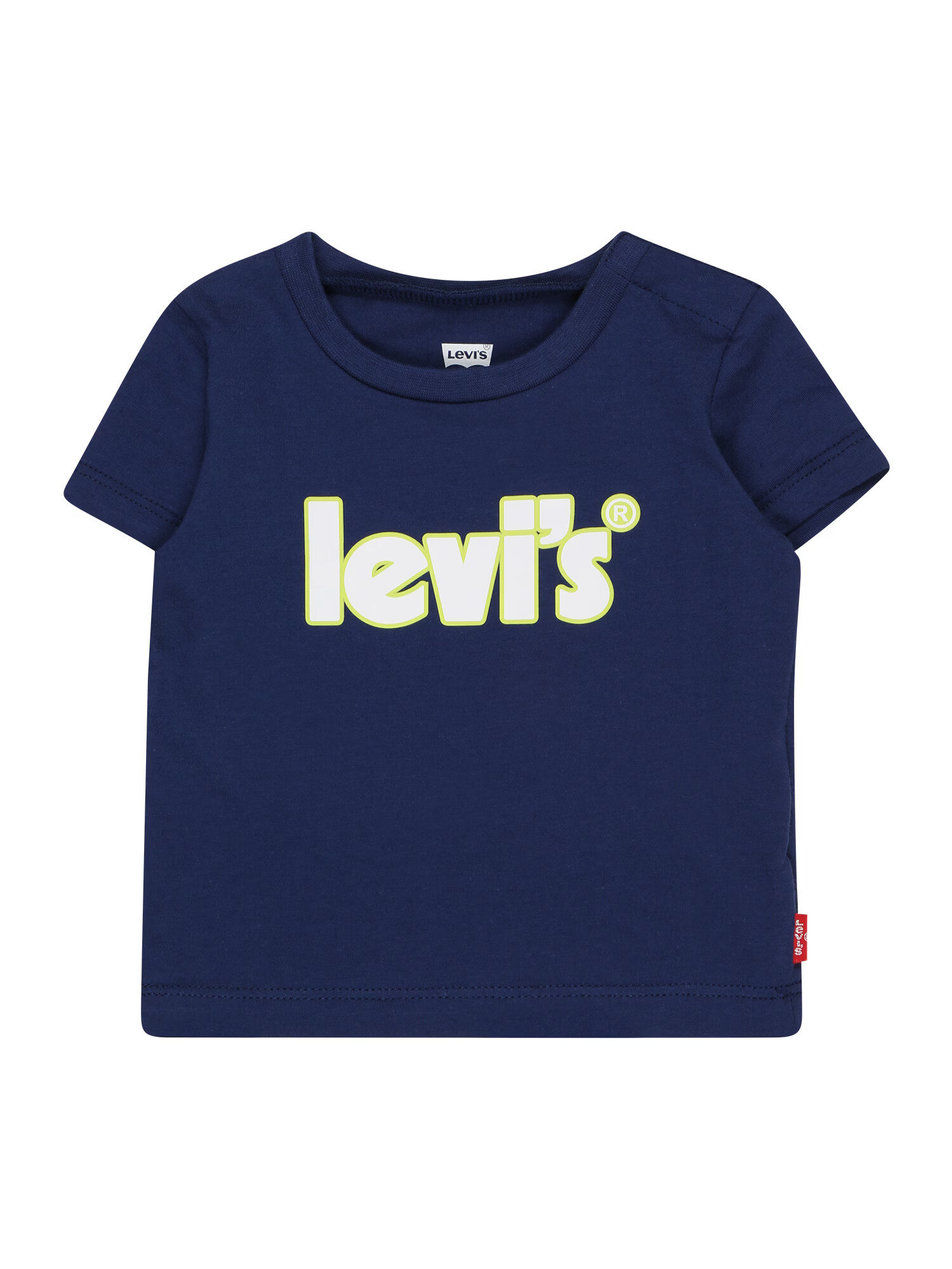 LEVI'S Majica nočno modra / limona / bela - Pepit.si