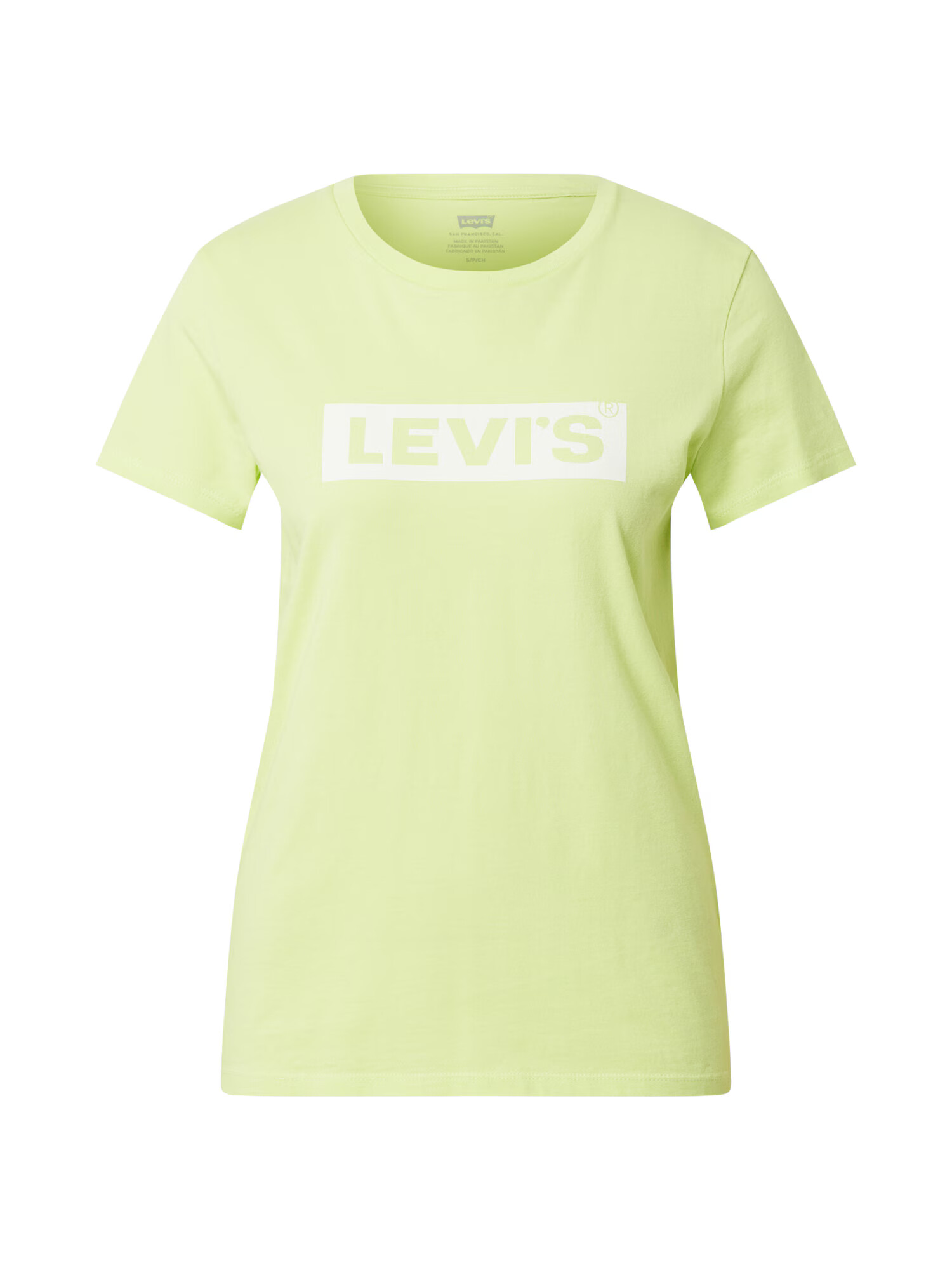 LEVI'S Majica pastelno zelena / bela - Pepit.si