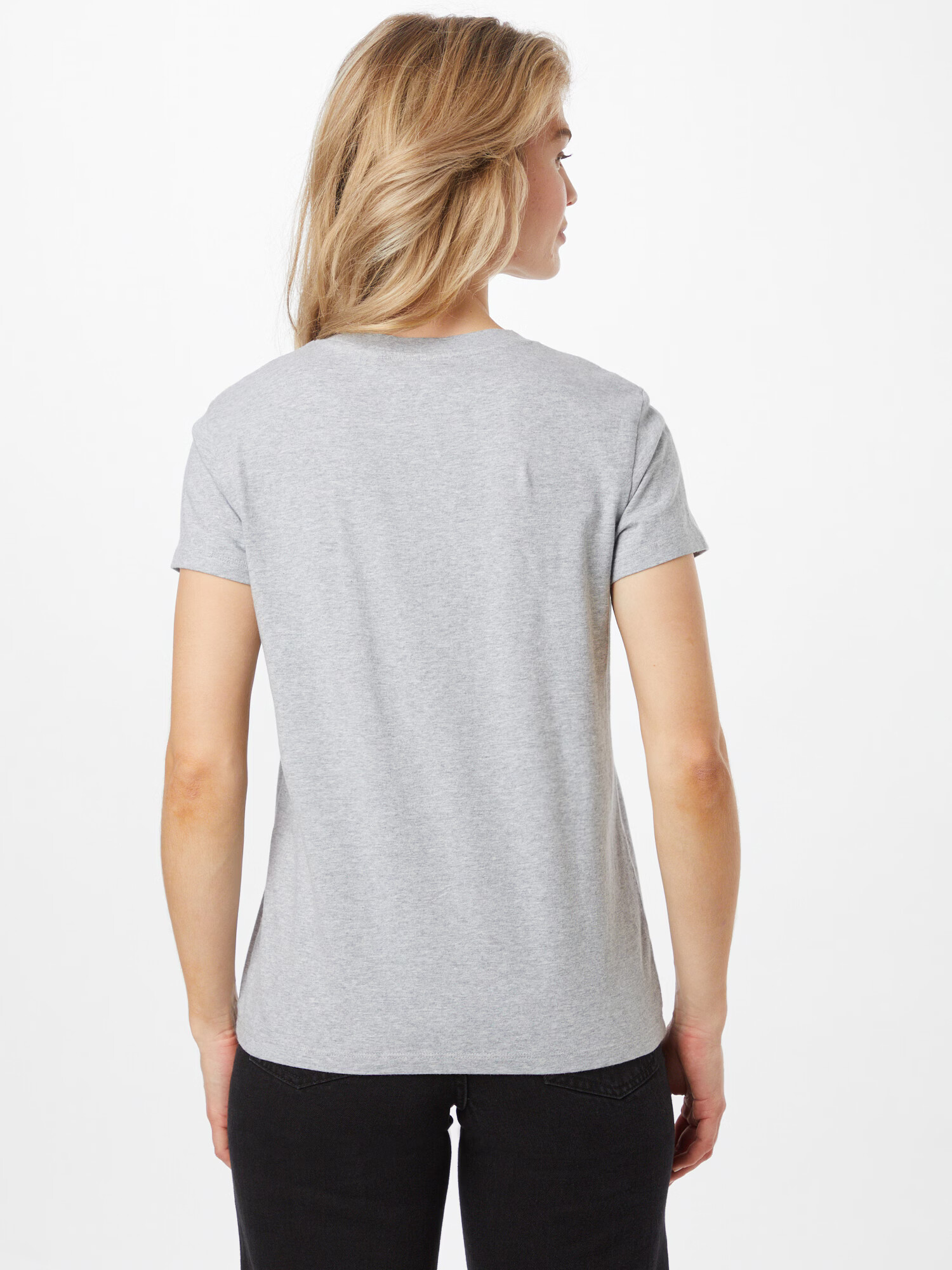 LEVI'S Majica 'PERFECT TEE GREYS' pegasto siva / rdeča - Pepit.si