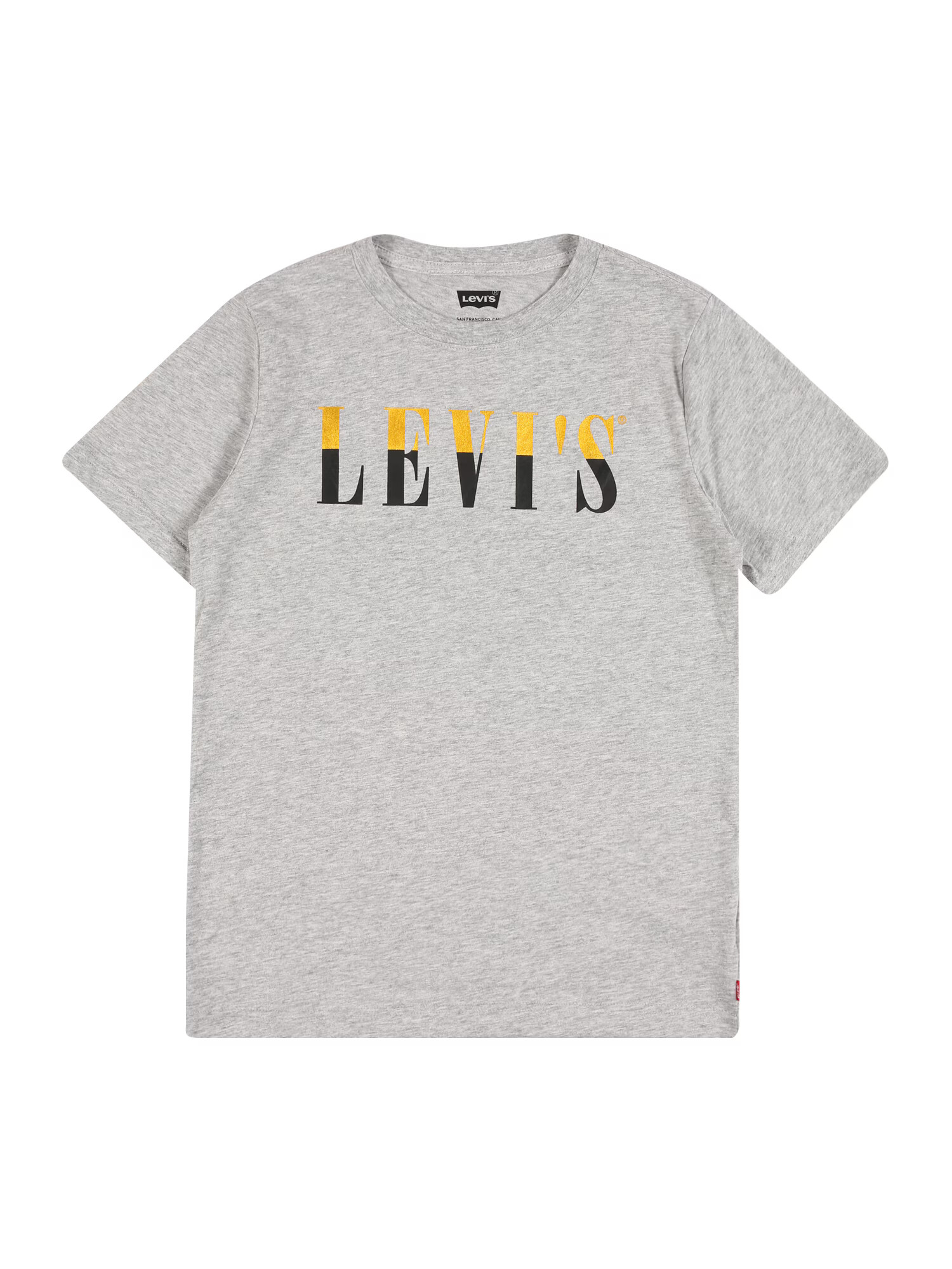 LEVI'S Majica pegasto siva / rumena / črna - Pepit.si