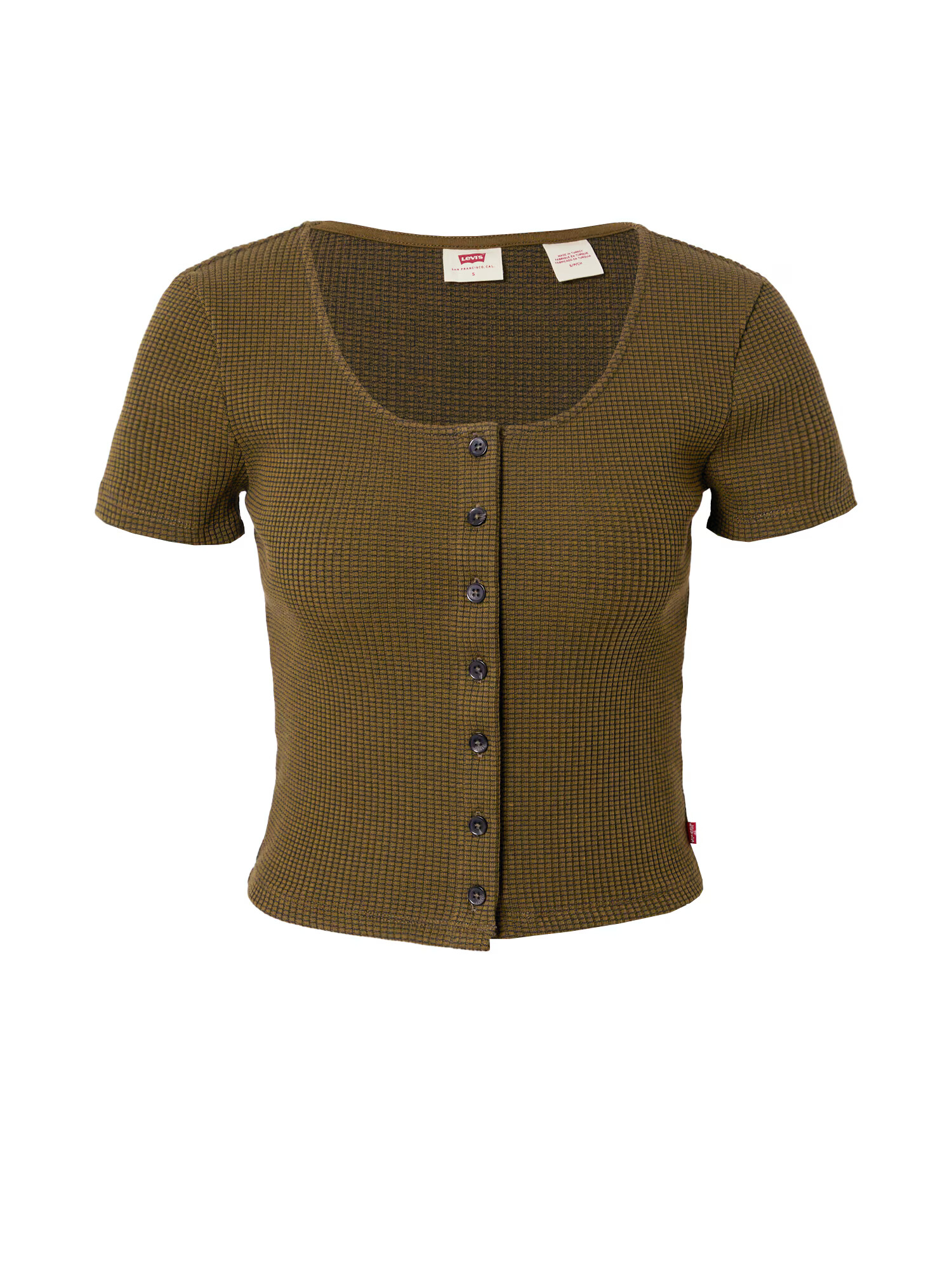 LEVI'S Majica 'SS RACH TOP GREENS' oliva / jelka - Pepit.si