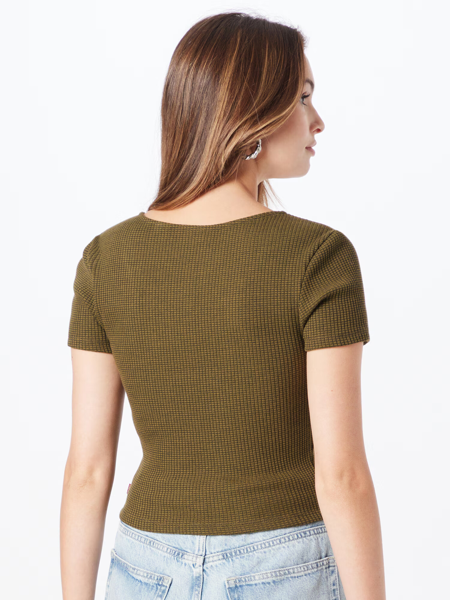 LEVI'S Majica 'SS RACH TOP GREENS' oliva / jelka - Pepit.si