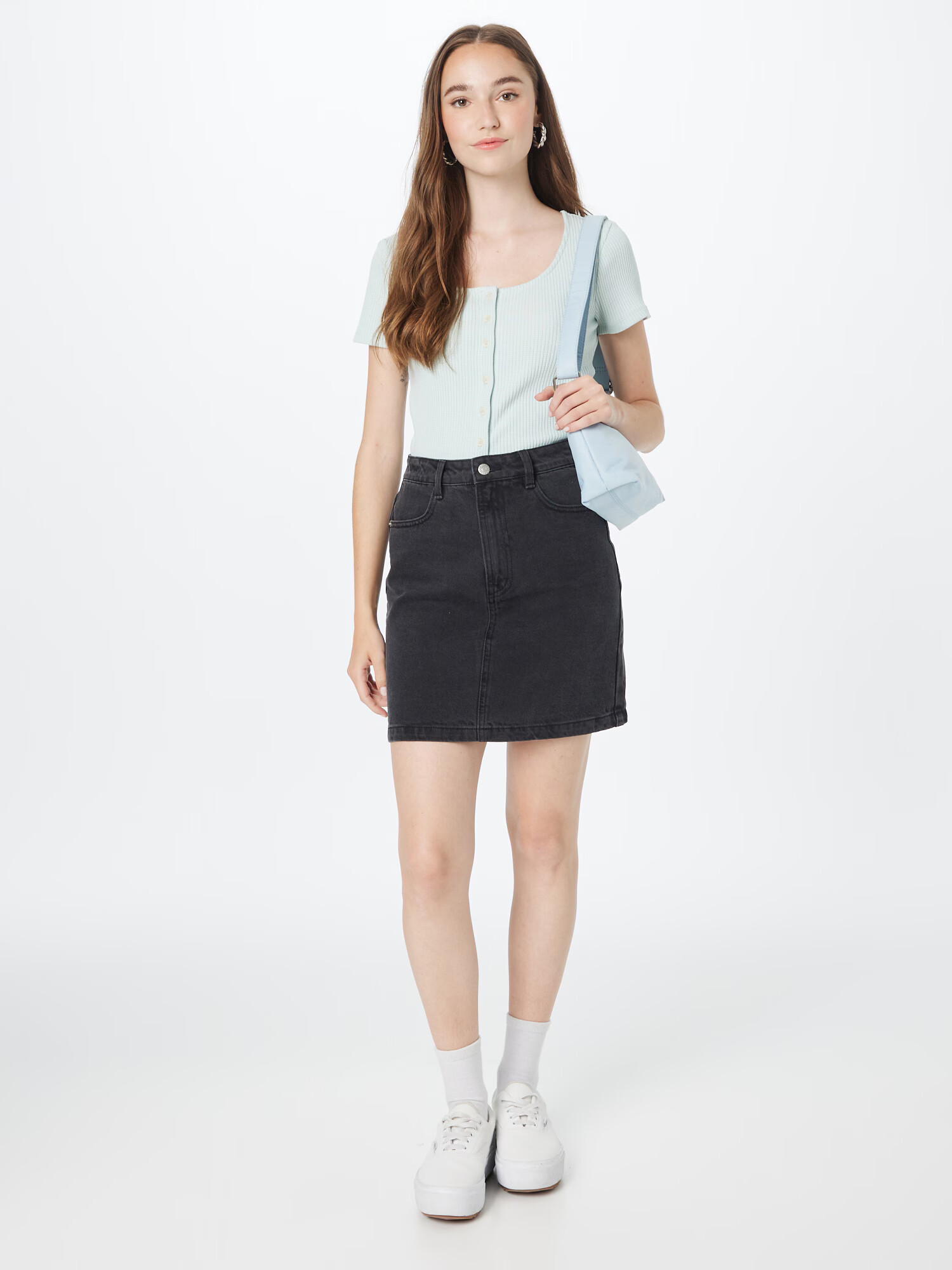 LEVI'S Majica 'SS RACH TOP BLUES' svetlo modra - Pepit.si