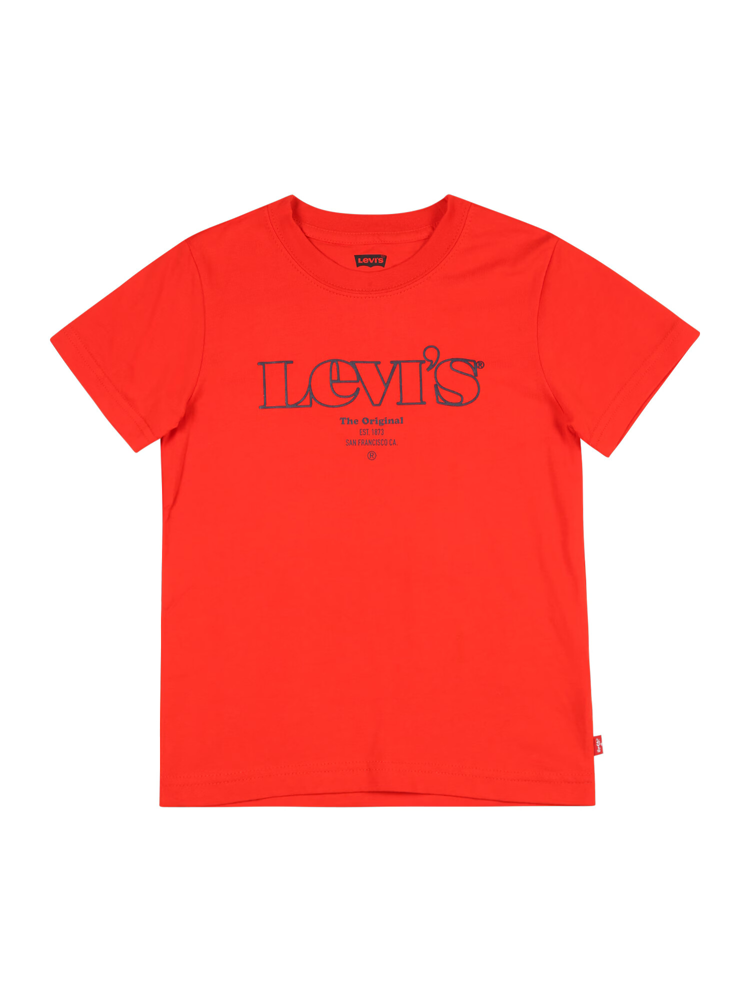 LEVI'S Majica rdeča / mornarska - Pepit.si