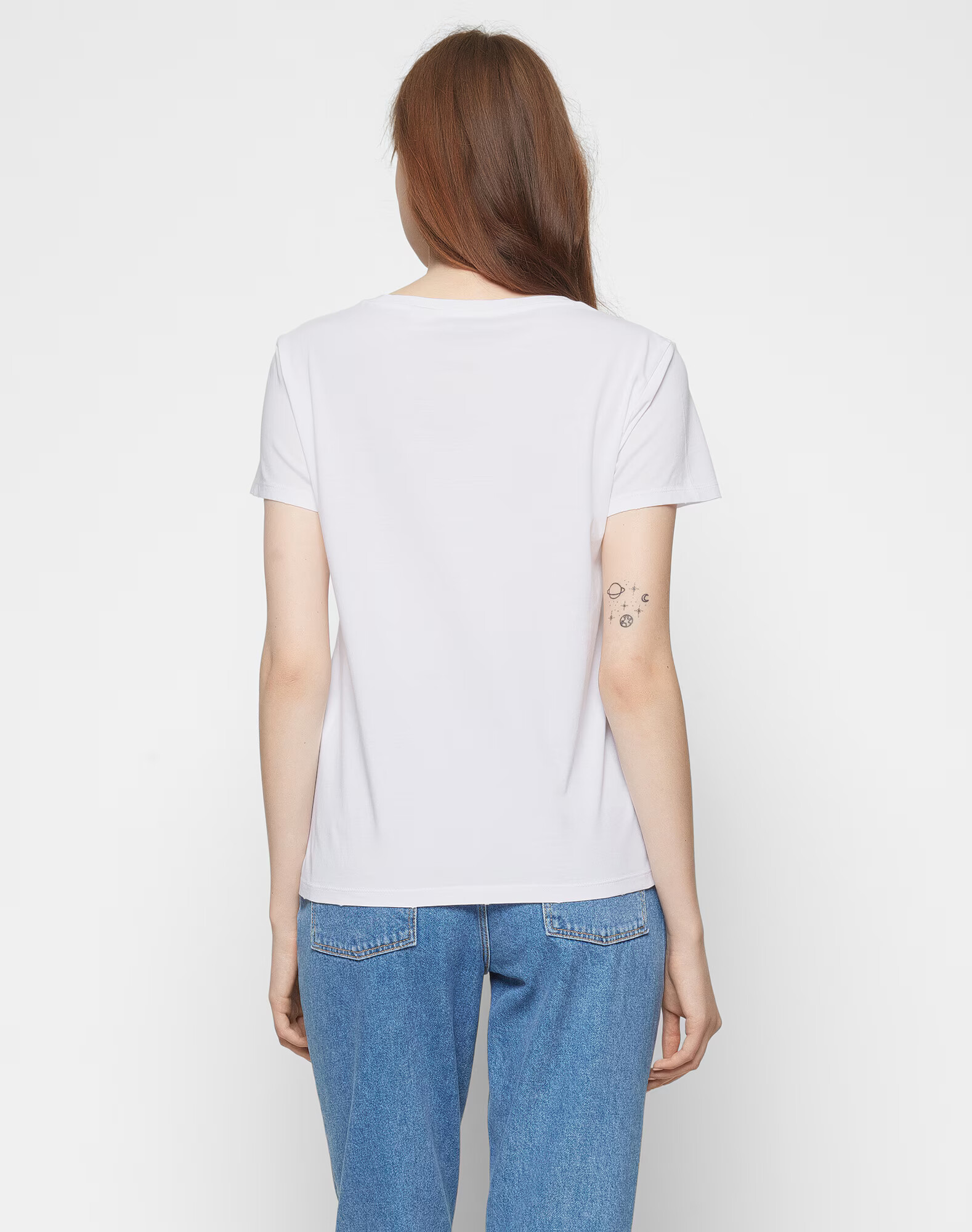 LEVI'S Majica 'THE PERFECT TEE NEUTRALS' rdeča / off-bela - Pepit.si