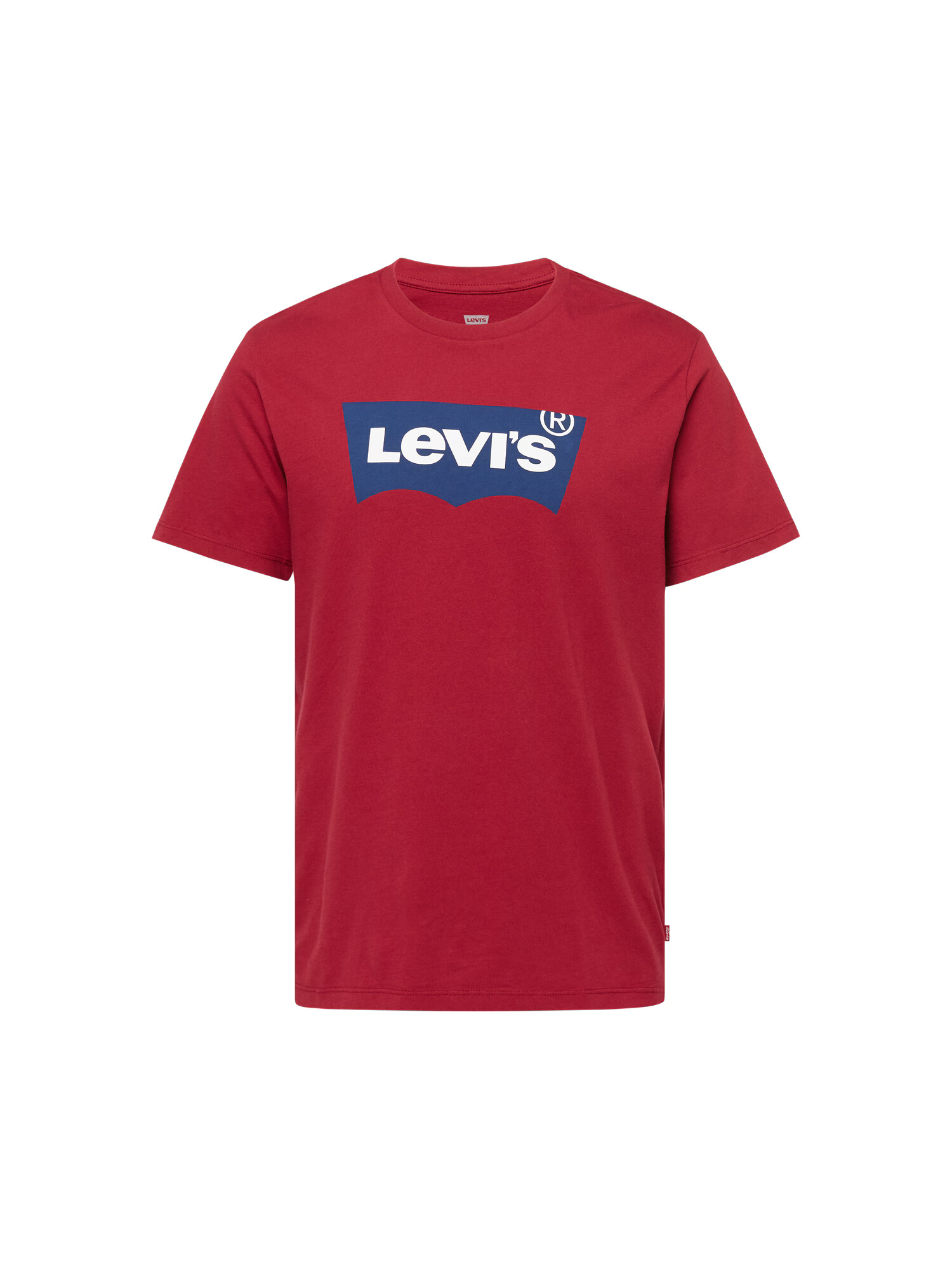 LEVI'S Majica rdeča / vinsko rdeča / bela - Pepit.si