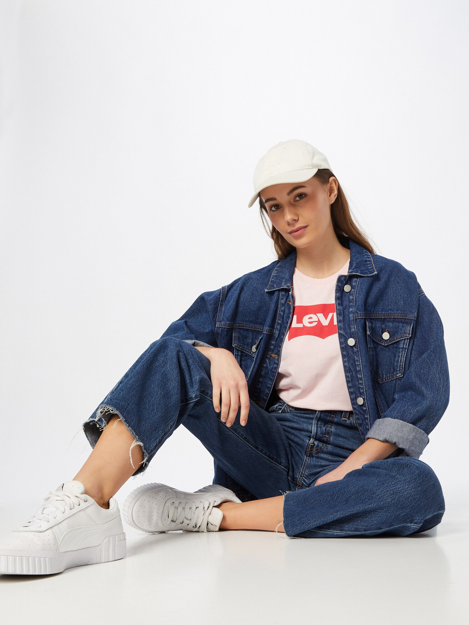 LEVI'S Majica roza / rdeča - Pepit.si