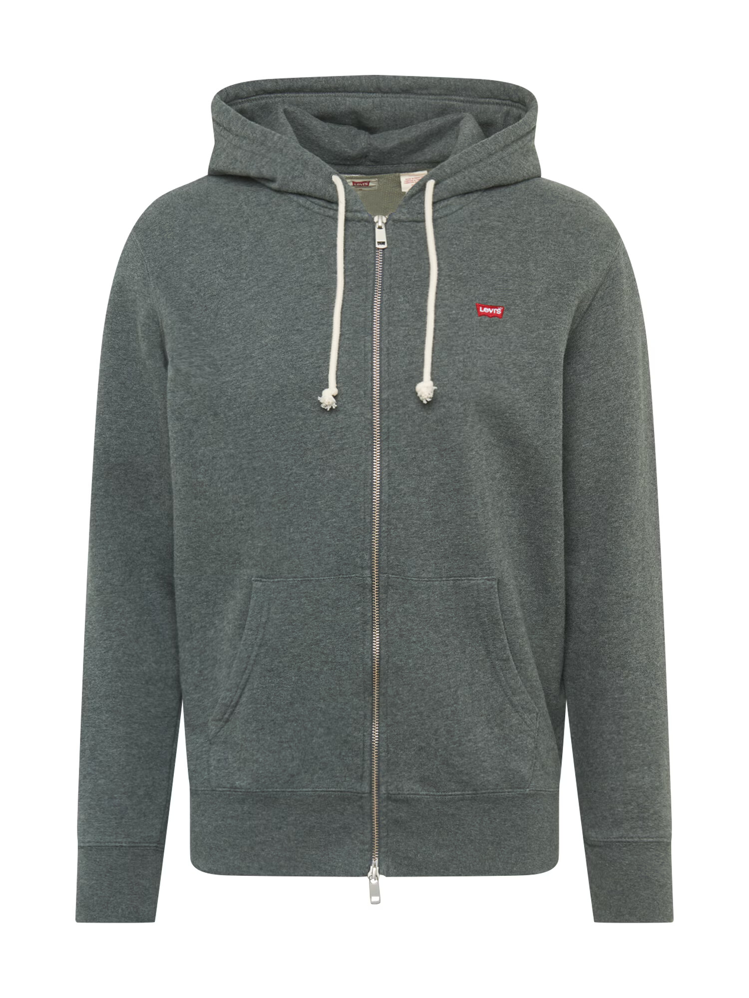 LEVI'S Jopa na zadrgo 'NEW ORIGINAL ZIP UP GREYS' dimno-siva - Pepit.si