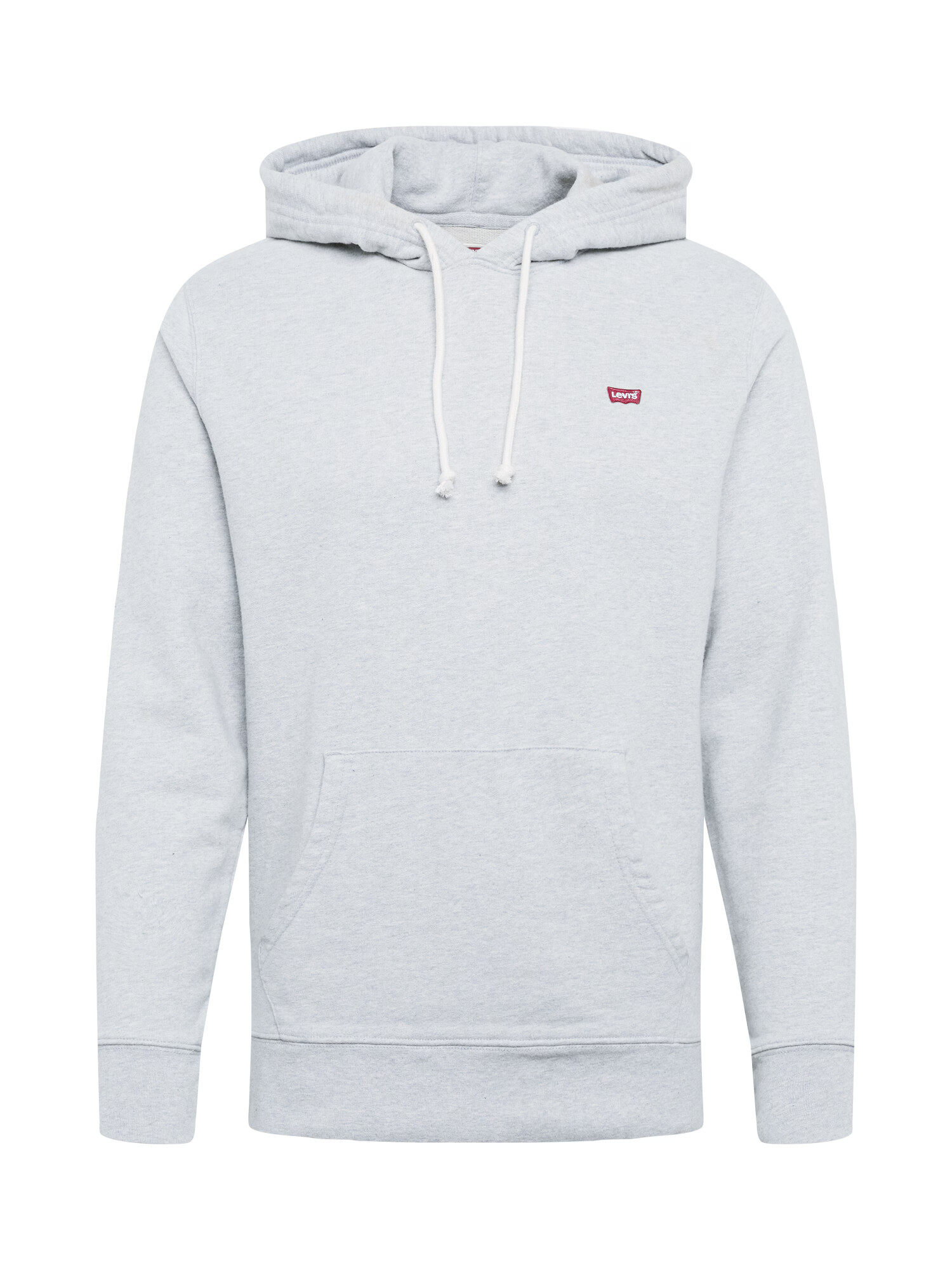 LEVI'S Majica 'NEW ORIGINAL HOODIE NEUTRALS' siva / rdeča / bela - Pepit.si