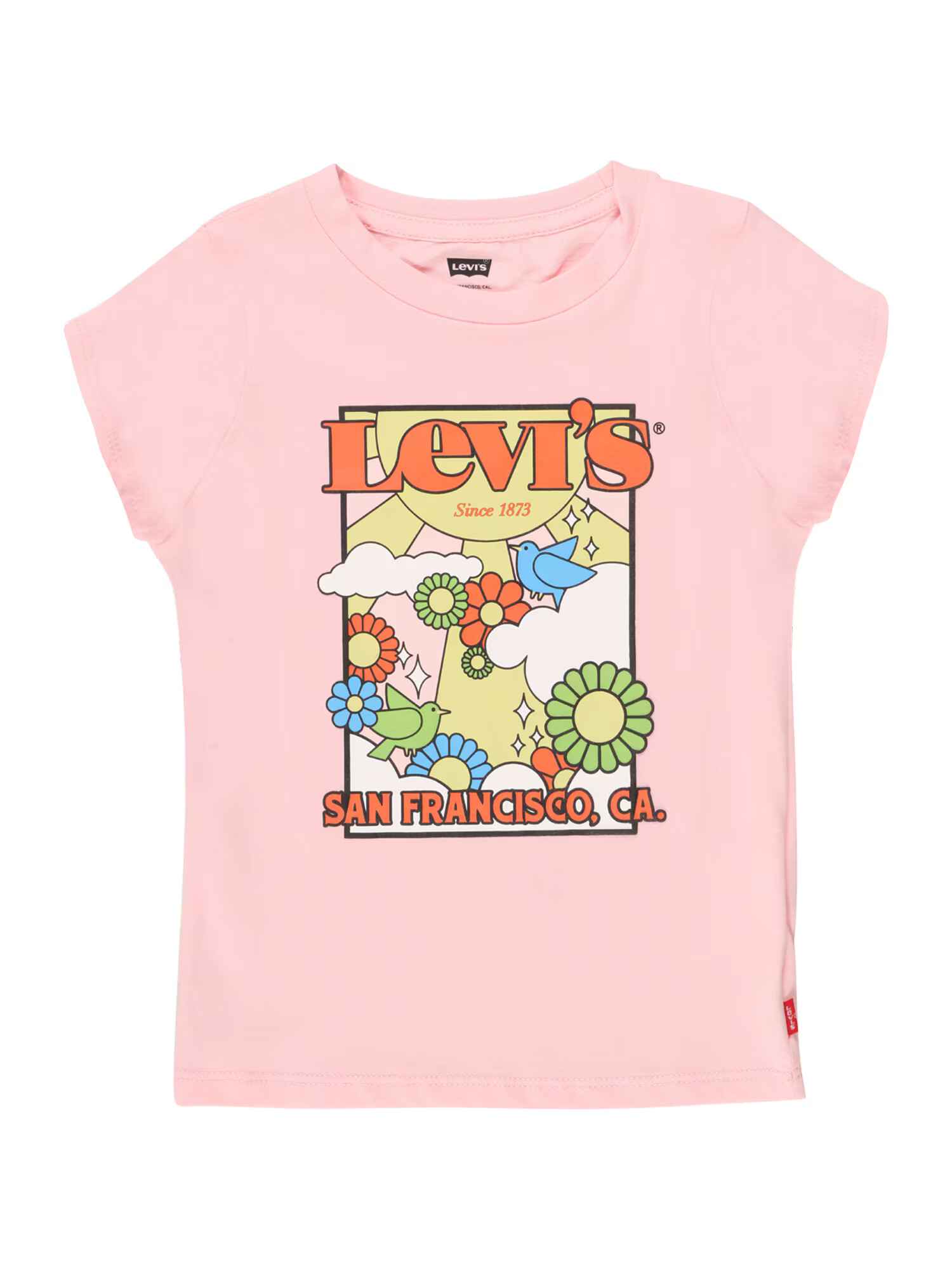 LEVI'S Shirt svetlo roza / oranžna / zelena / modra / bela - Pepit.si