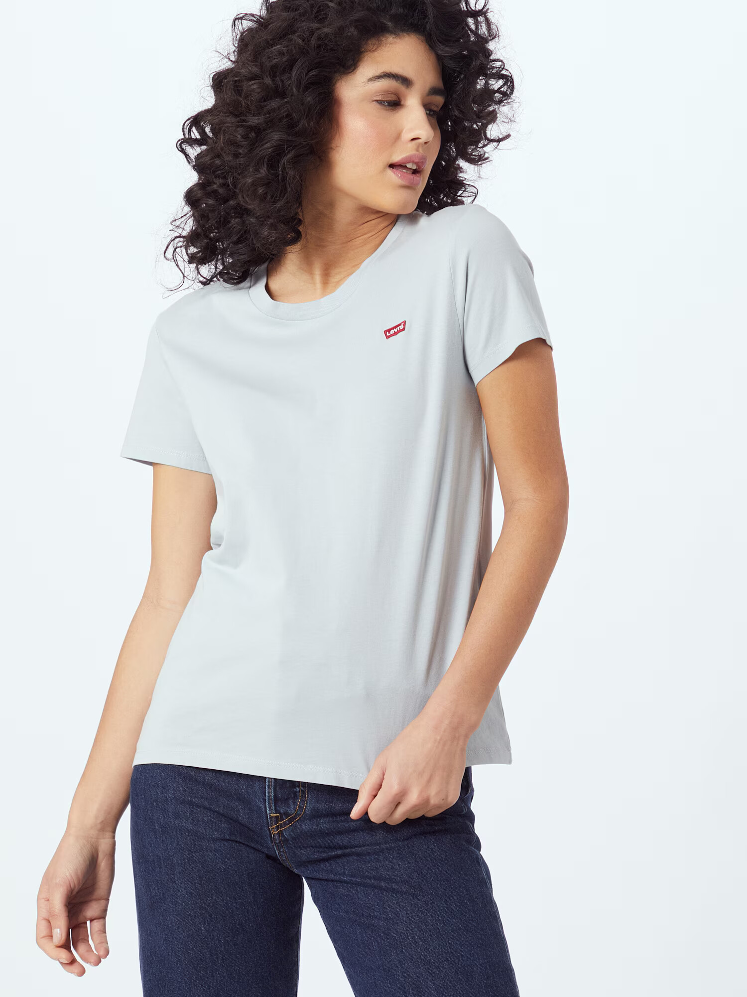 LEVI'S Majica 'PERFECT TEE GREYS' svetlo siva - Pepit.si