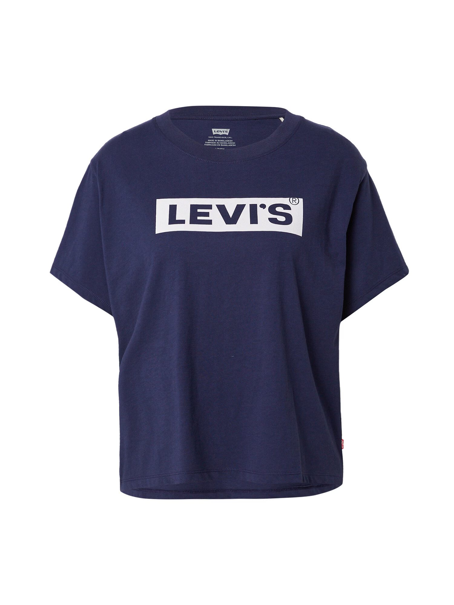 LEVI'S Majica 'Jordie' temno modra / bela - Pepit.si