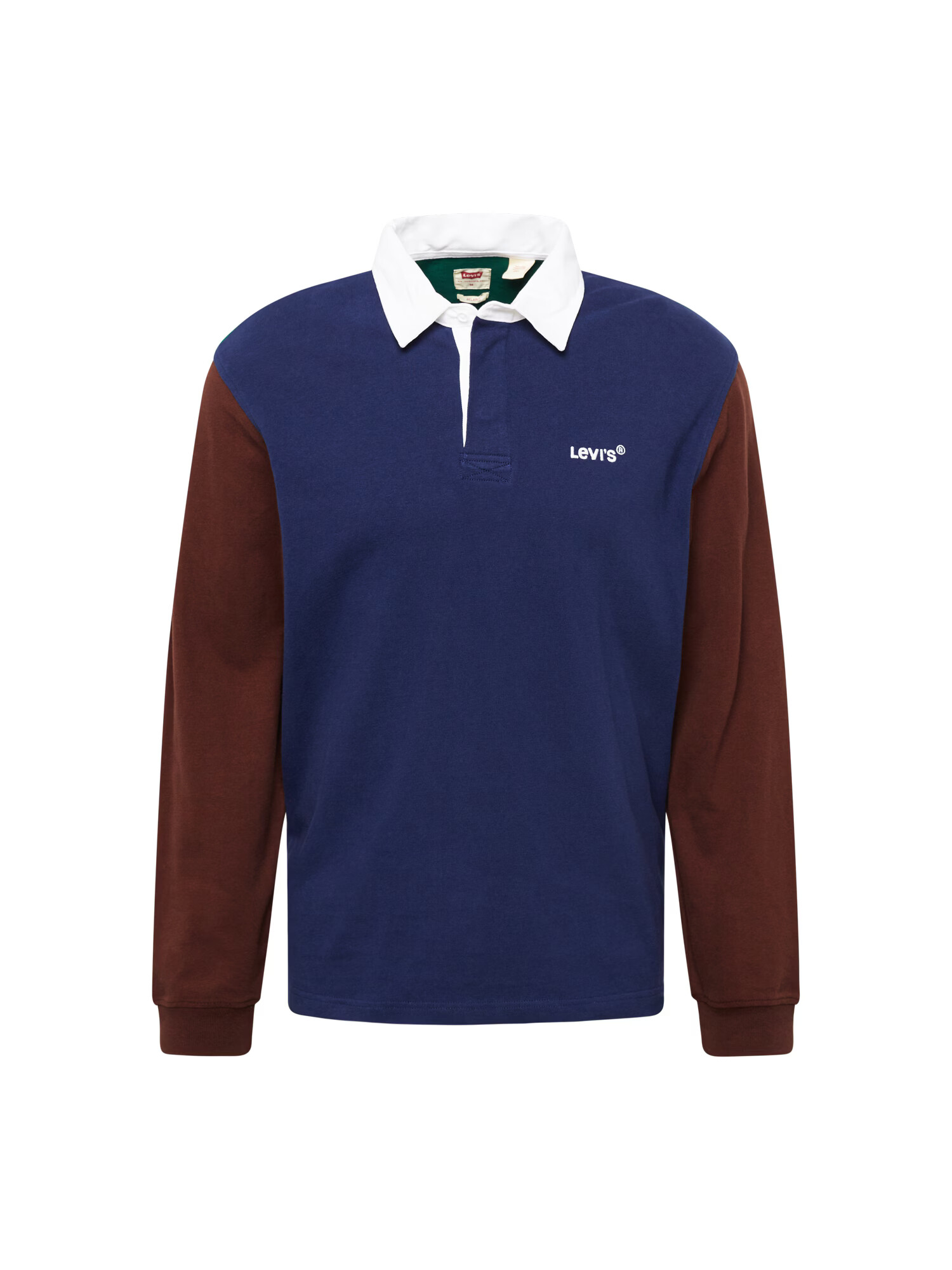 LEVI'S Majica 'UNION RUGBY' mornarska / smaragd / bordo / bela - Pepit.si