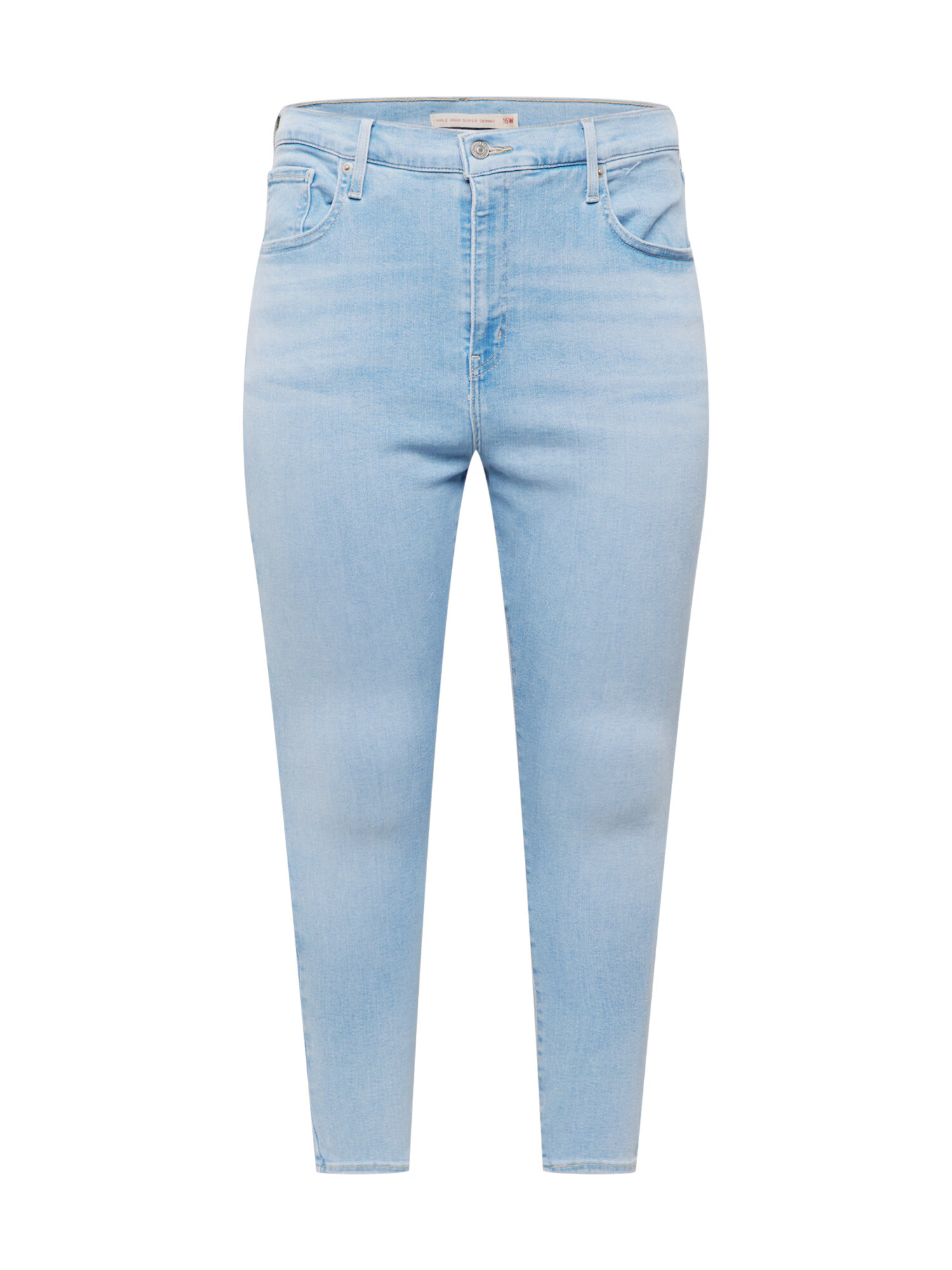 Levi's® Plus Kavbojke 'PLUS MILE HIGH SS LIGHT INDIGO - WORN IN' svetlo modra - Pepit.si