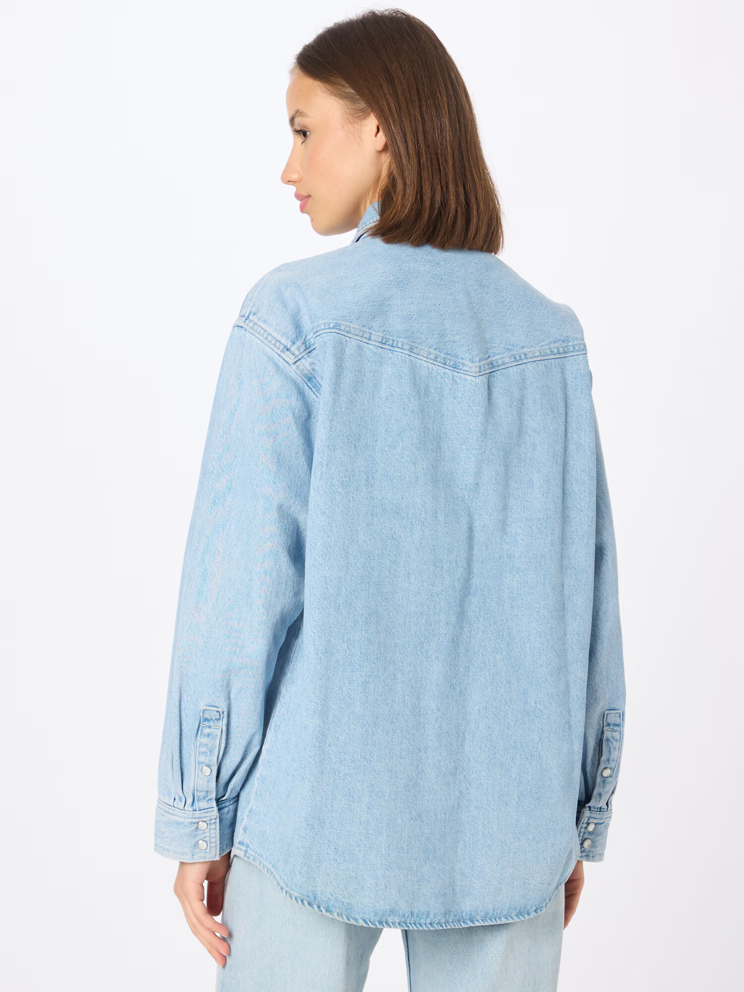 LEVI'S Bluza 'DORSEY XL WESTERN LIGHT INDIGO - WORN IN' moder denim - Pepit.si