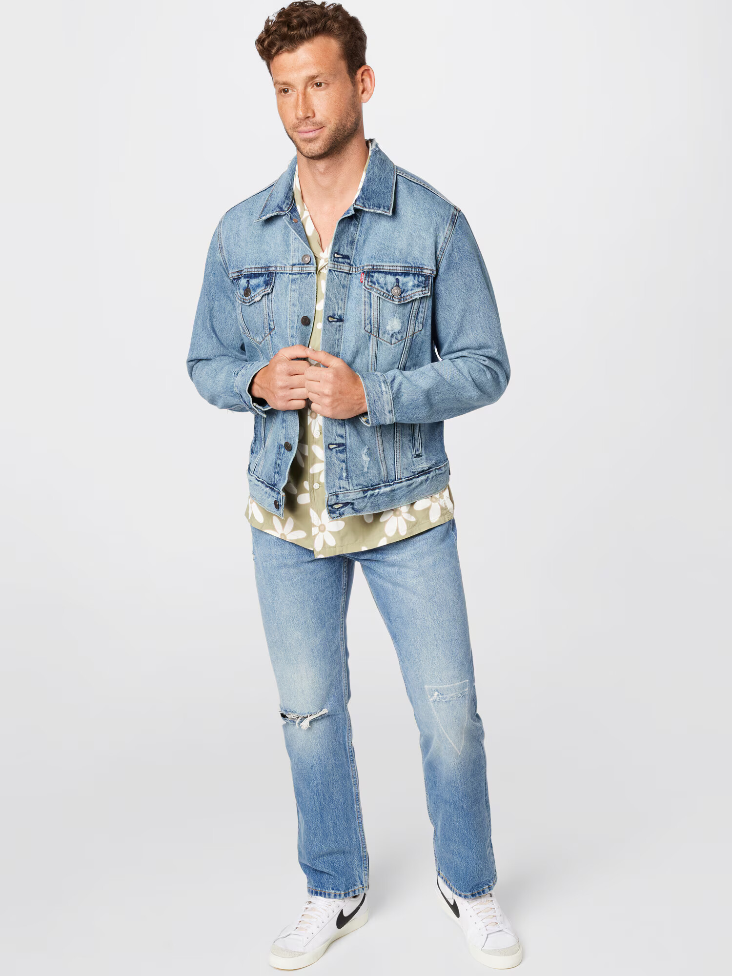 LEVI'S Prehodna jakna moder denim - Pepit.si