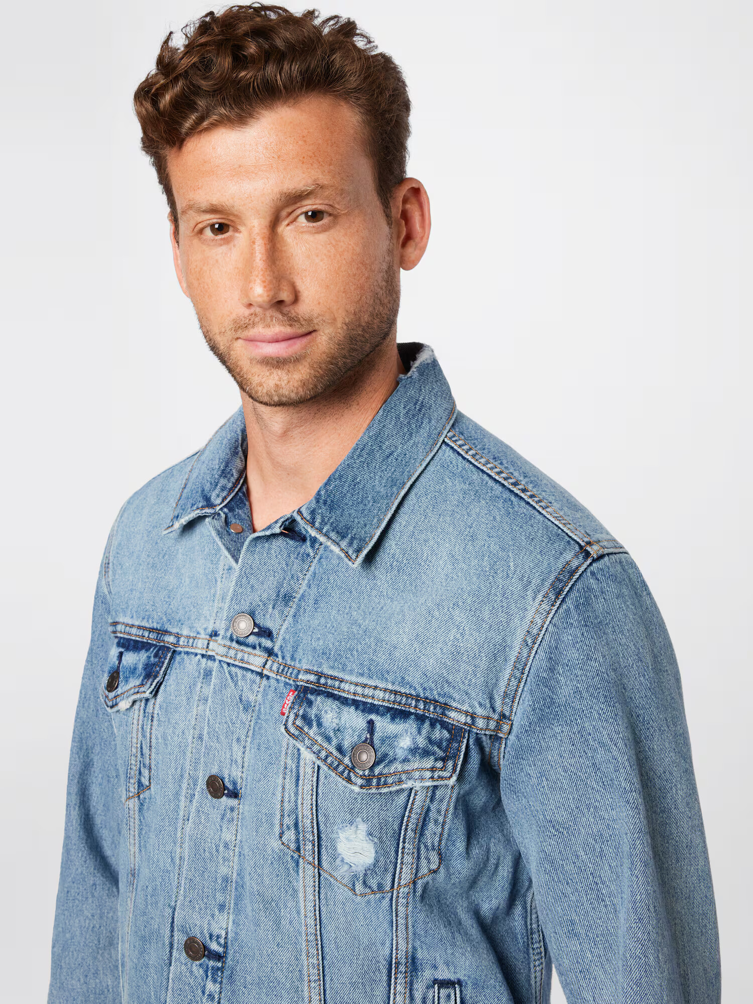 LEVI'S Prehodna jakna moder denim - Pepit.si