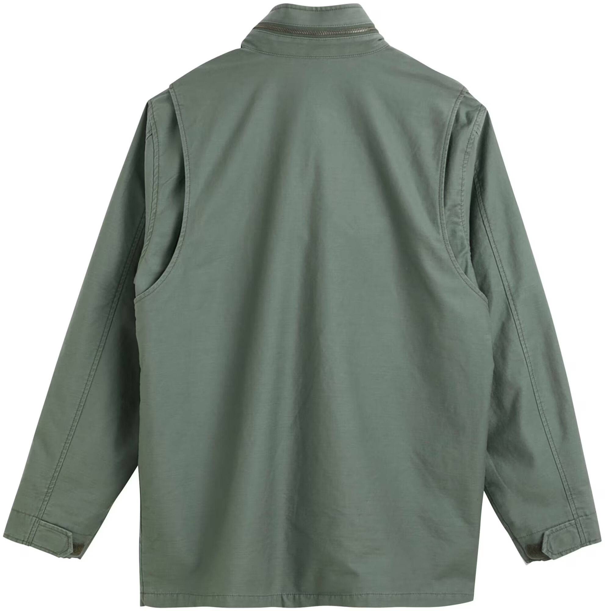 LEVI'S Prehodna jakna 'FULTON FIELD COAT GREENS' temno siva / pastelno zelena / bela - Pepit.si