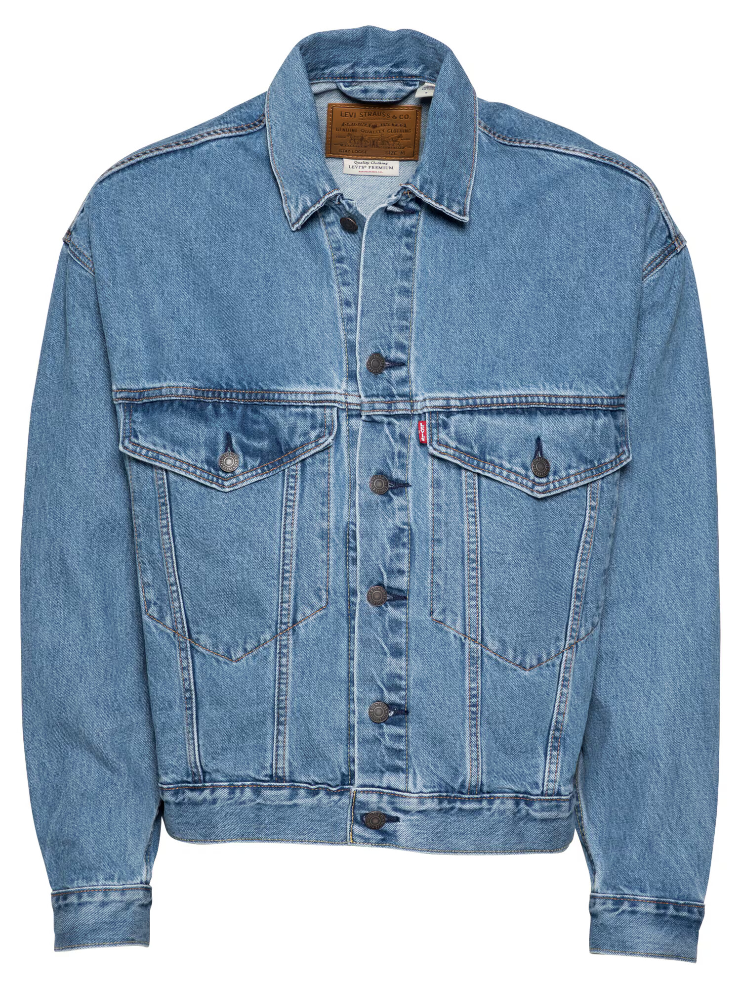 LEVI'S Prehodna jakna 'Stay' moder denim - Pepit.si