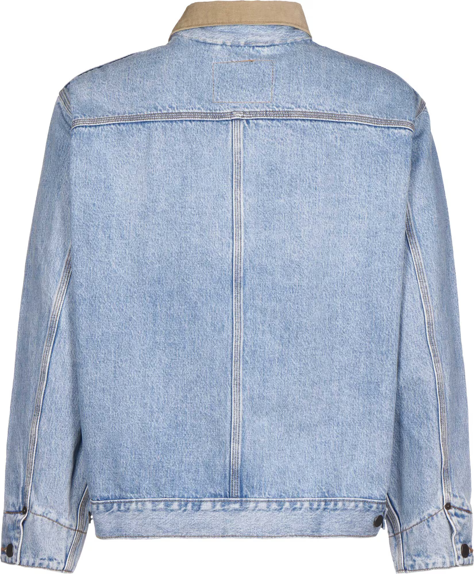 LEVI'S Prehodna jakna 'SUNSET TRUCKER LIGHT INDIGO - WORN IN' kamela / moder denim - Pepit.si