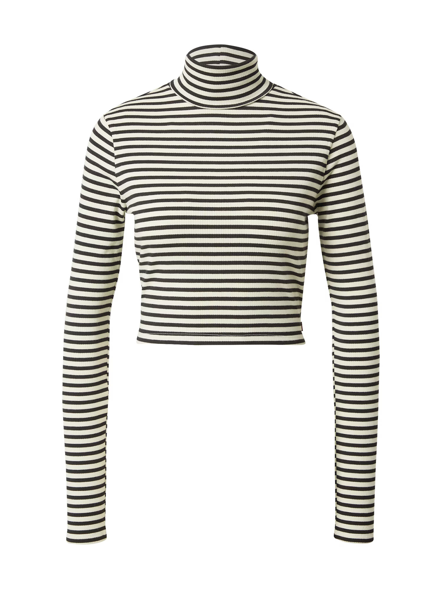 LEVI'S Pulover 'D0 TURTLENECK BLACKS' črna / bela - Pepit.si