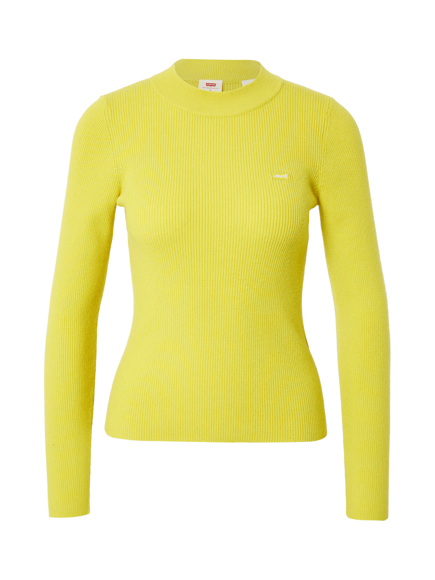 LEVI'S Pulover 'CREW RIB SWEATER GREENS' rumena - Pepit.si