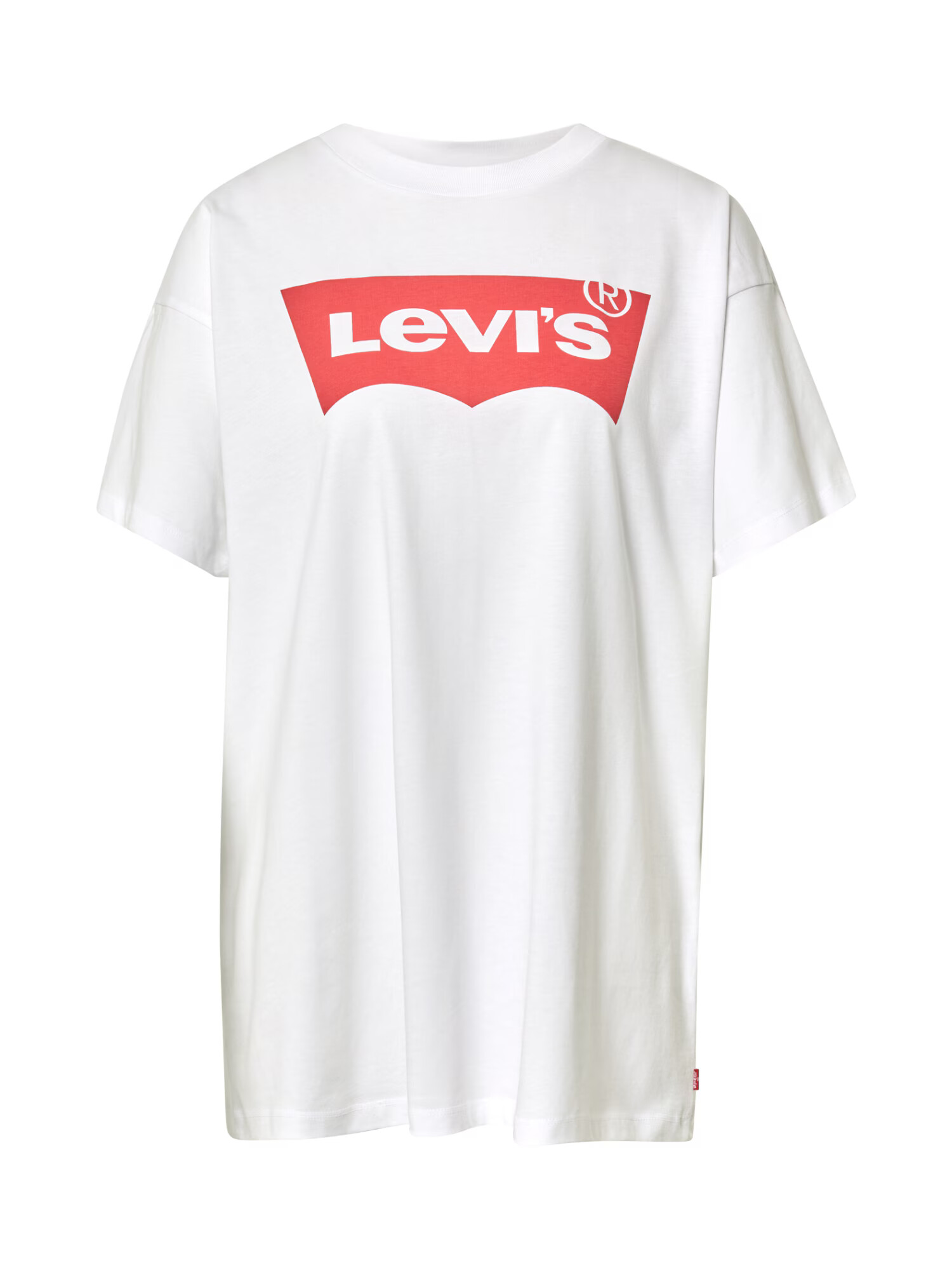 LEVI'S Široka majica rdeča / bela - Pepit.si