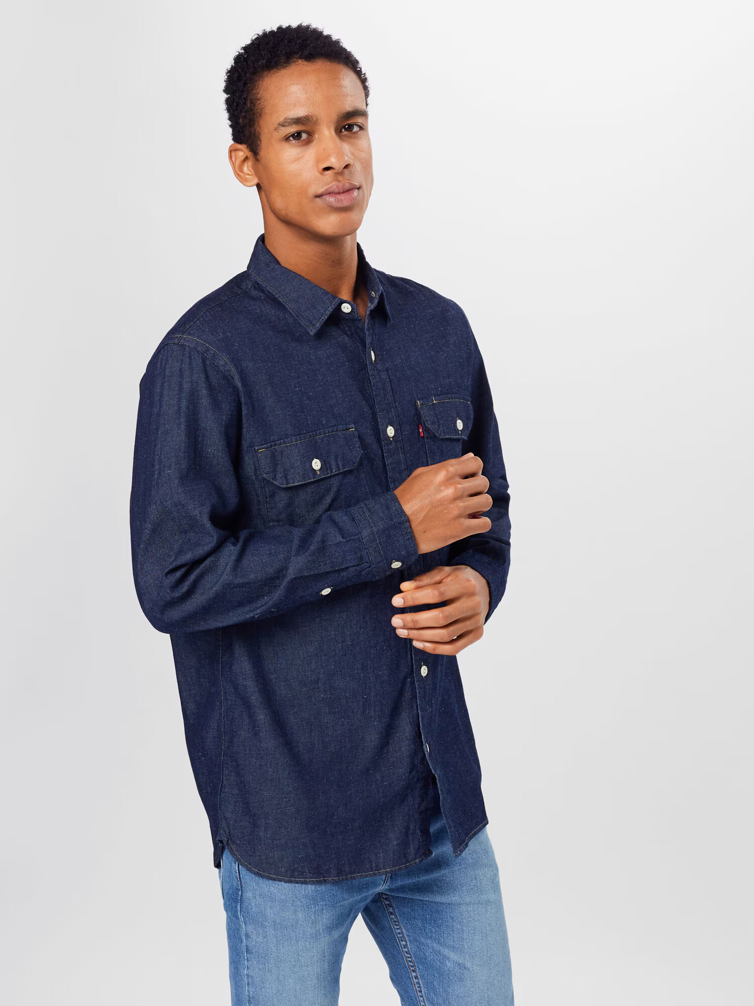 LEVI'S Srajca 'JACKSON WORKER' mornarska - Pepit.si