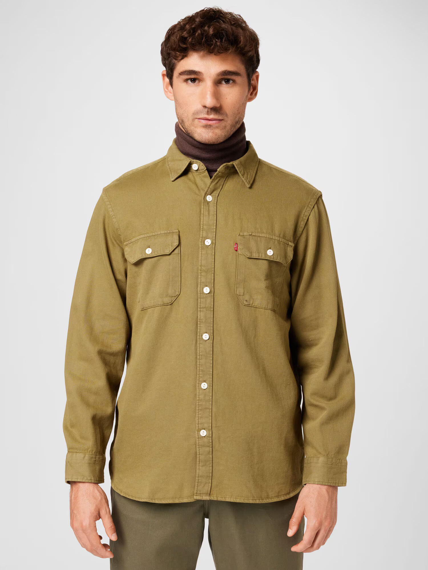 LEVI'S Srajca 'JACKSON WORKER GREENS' oliva - Pepit.si