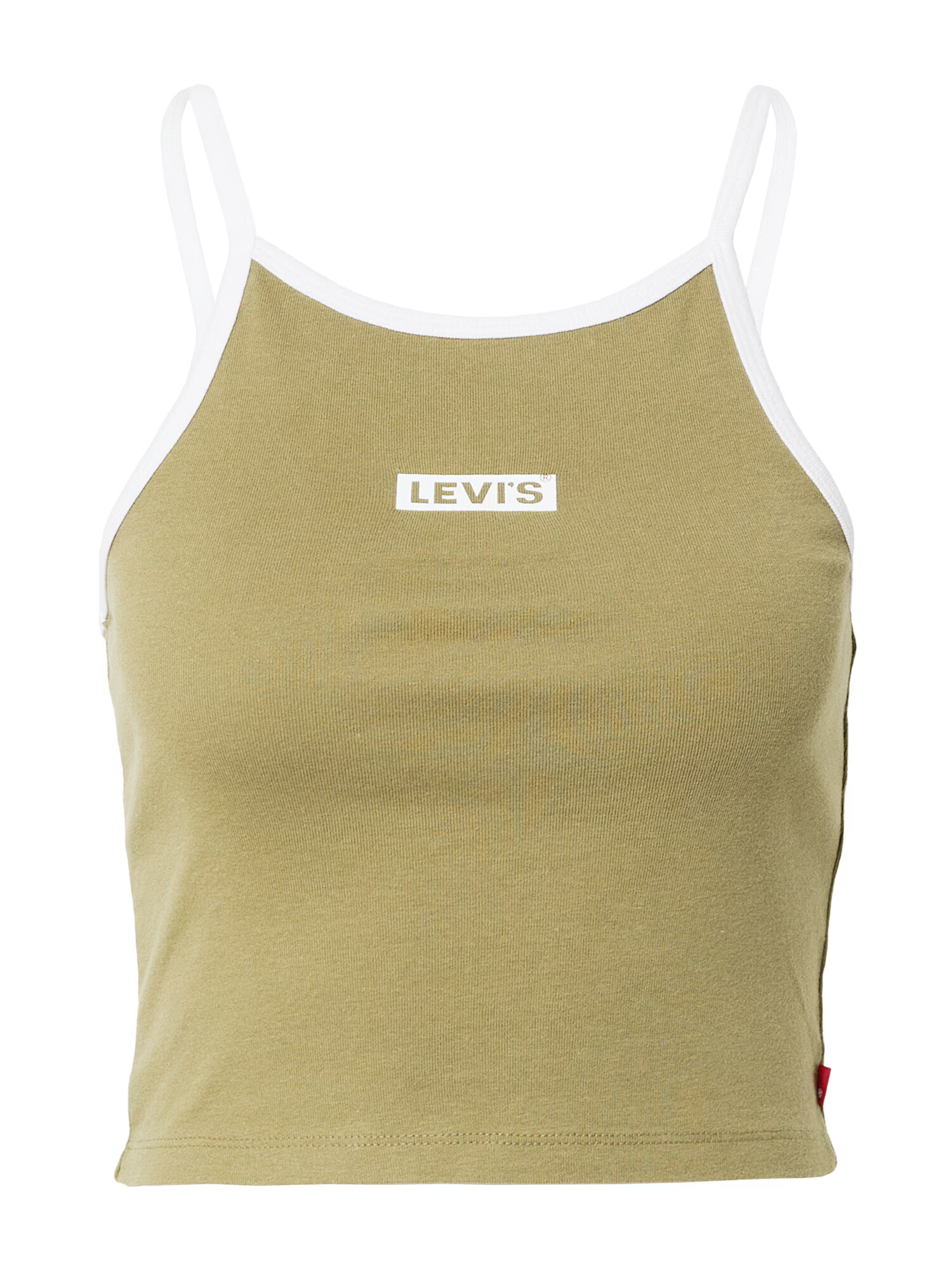 LEVI'S Top 'GRAPHIC MAZZY TANK GREENS' oliva / bela - Pepit.si