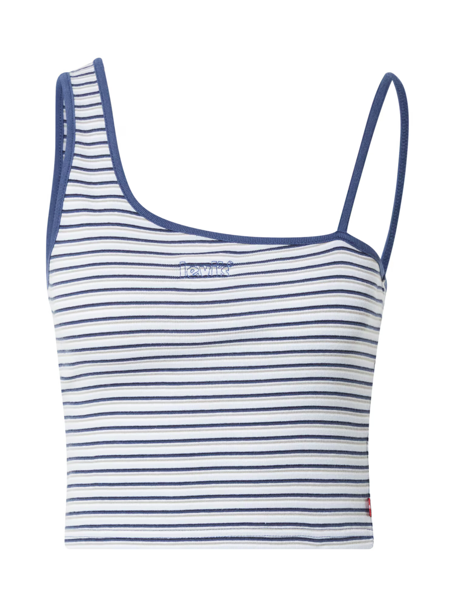 LEVI'S Top 'HOOP TANK GREENS' modra / svetlo siva / črna / bela - Pepit.si