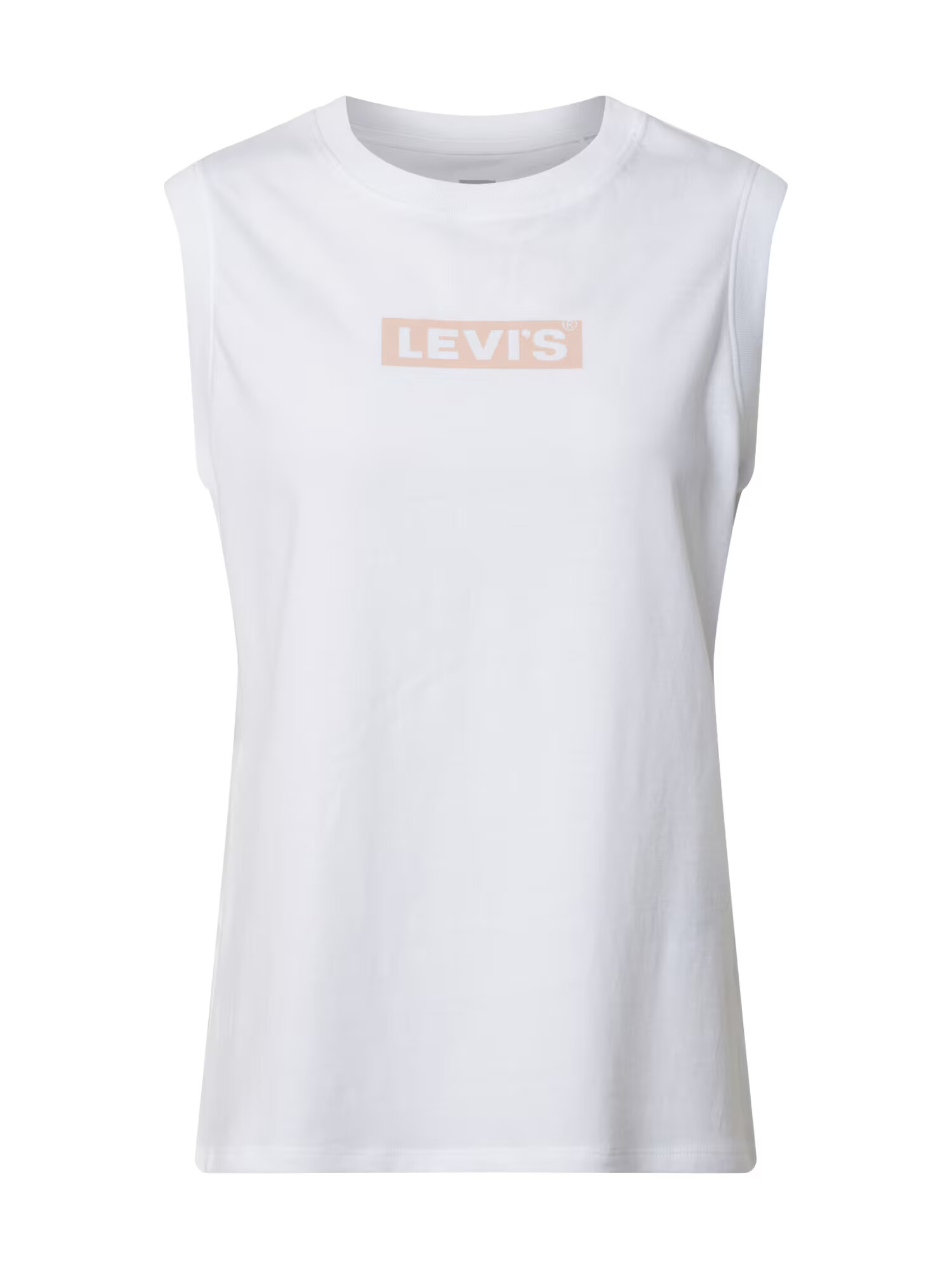 LEVI'S Top 'On Tour' bela / puder - Pepit.si